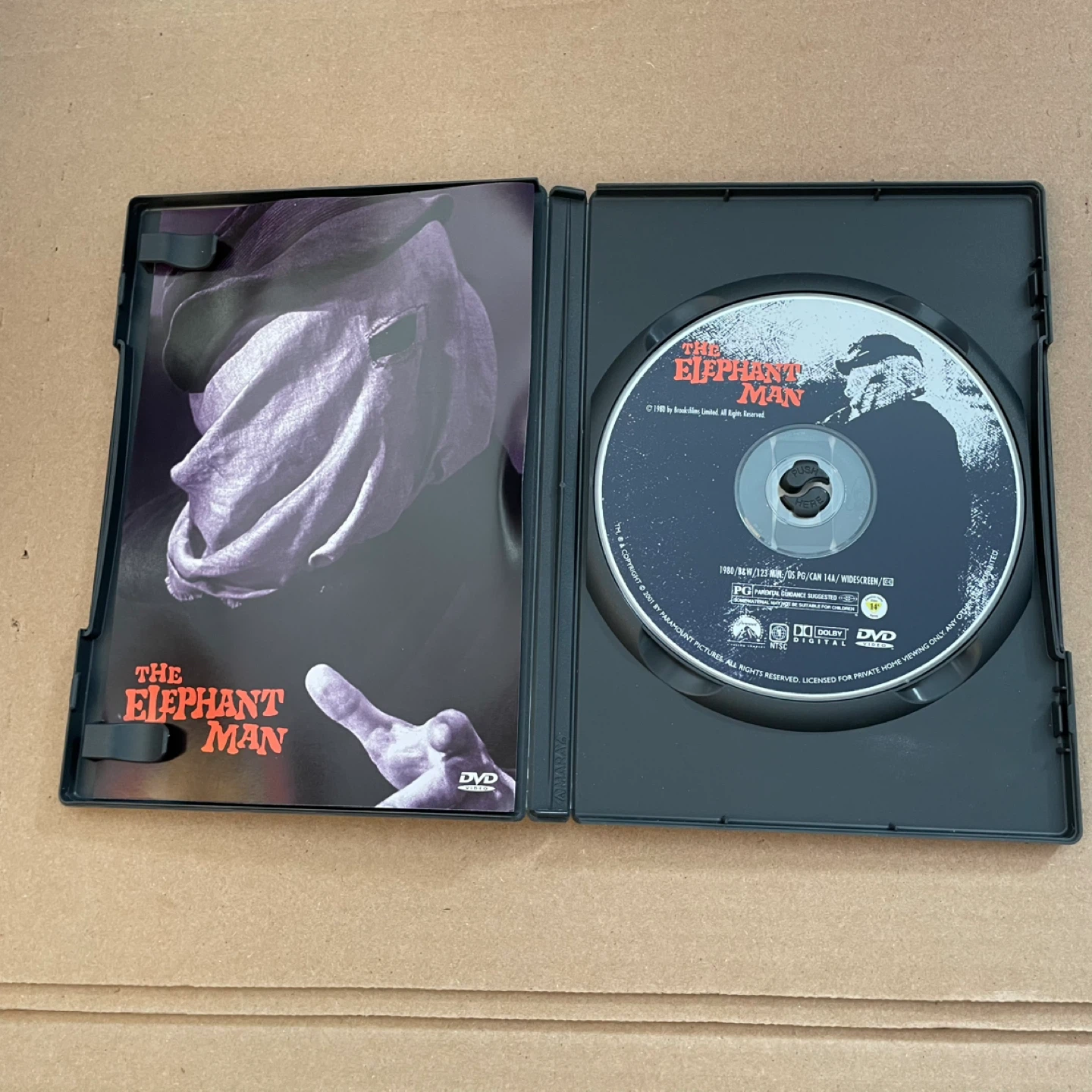The Elephant Man DVD - Anthony Hopkins, John Hurt - photo 2