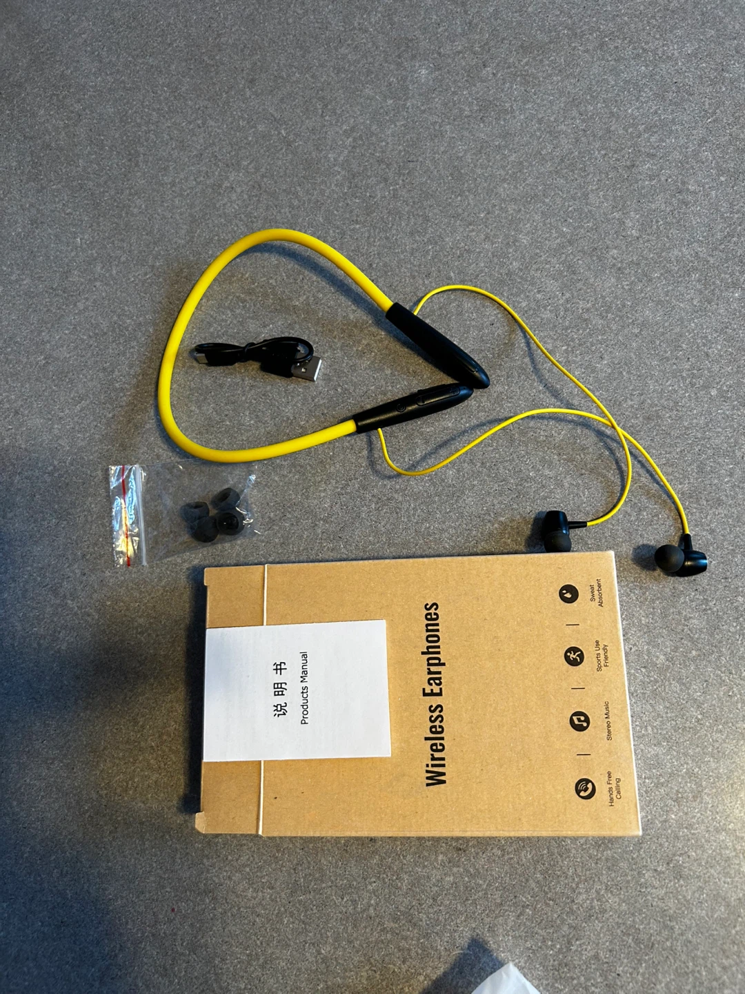 New Wireless Neckband Sports Earphones - photo 2