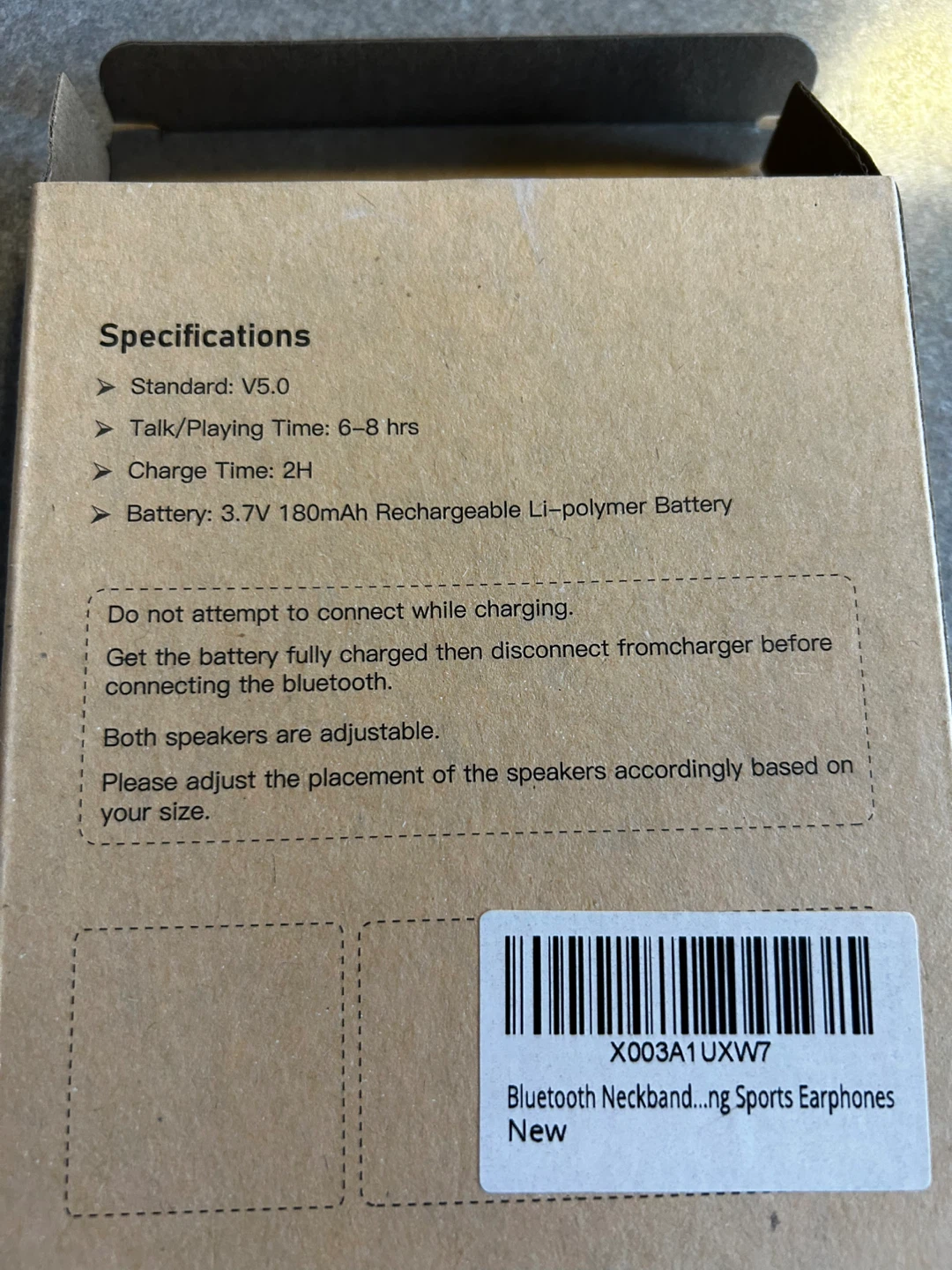 New Wireless Neckband Sports Earphones - photo 4