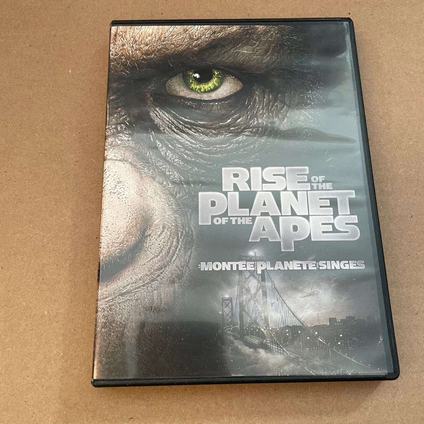 Rise of the Planet of the Apes DVD