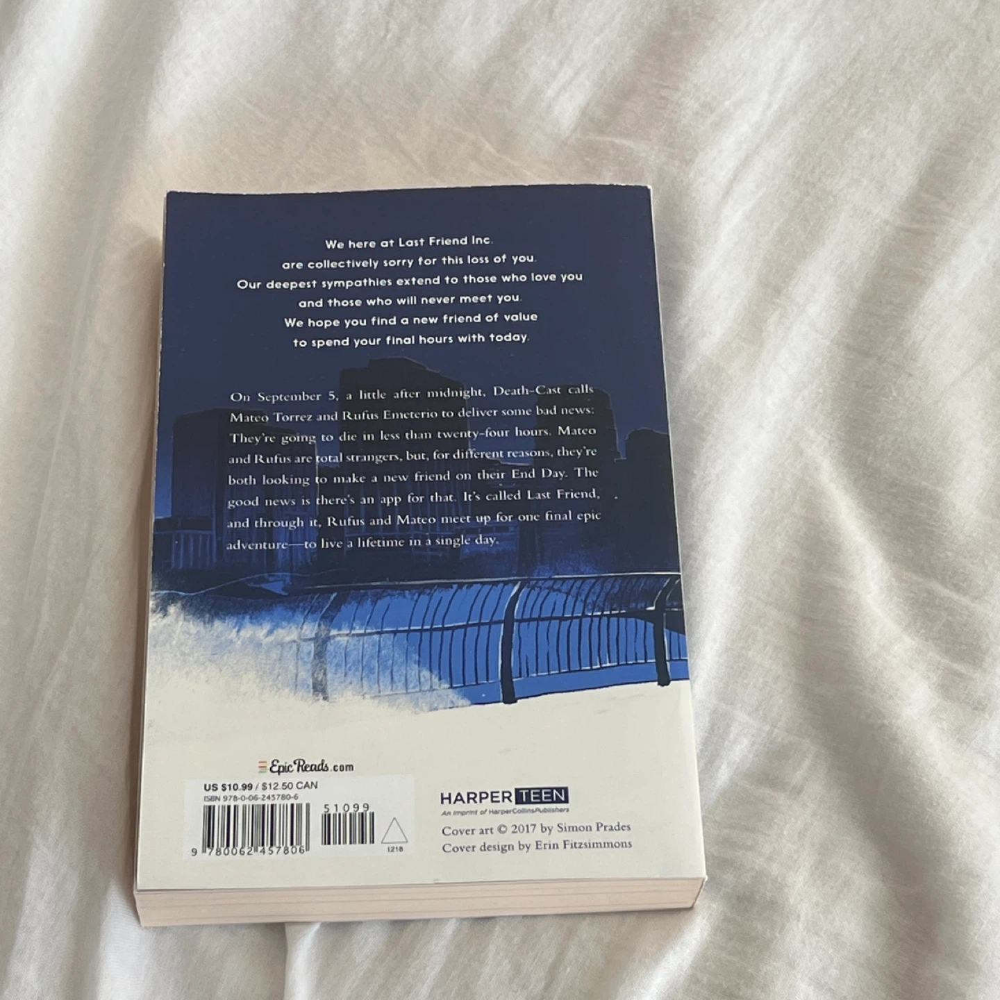 They Both Die at the End by Adam Silvera - photo 2