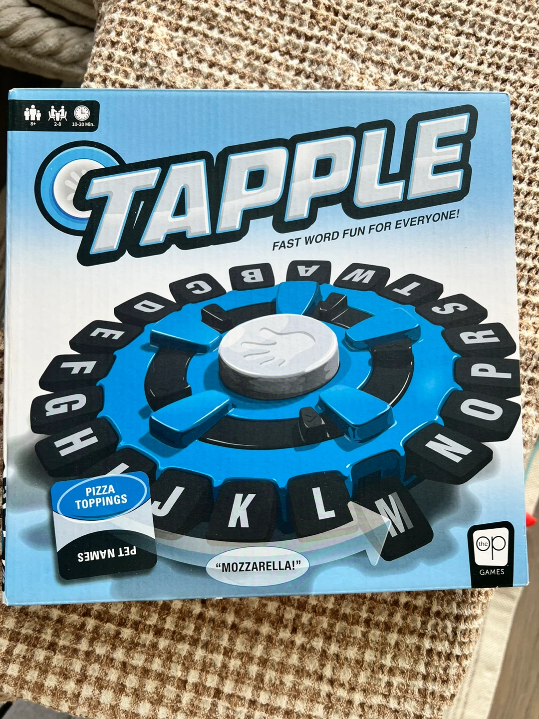 Moving sale—Tapple -fast word fun board game
