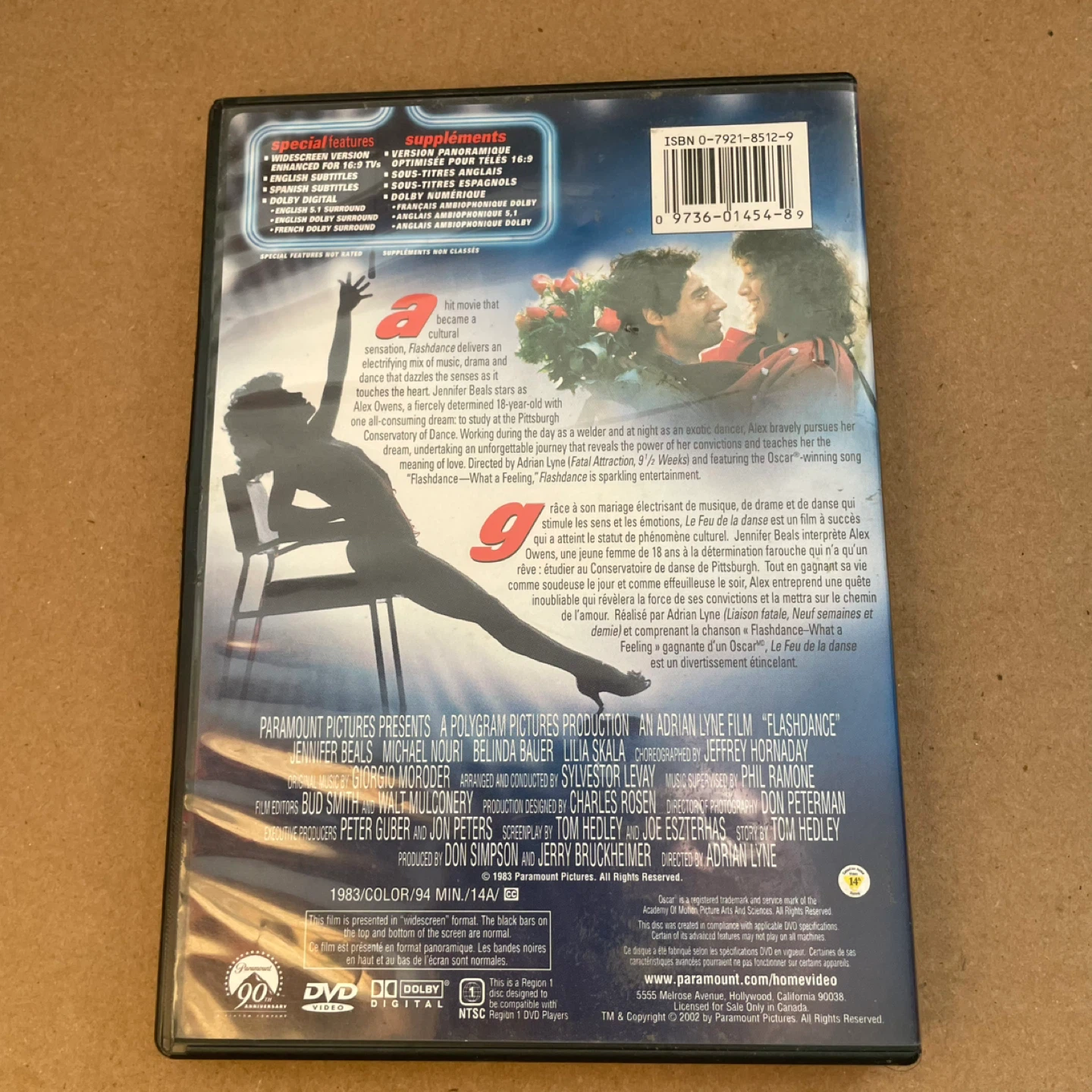 Flashdance DVD - Jennifer Beals - photo 3