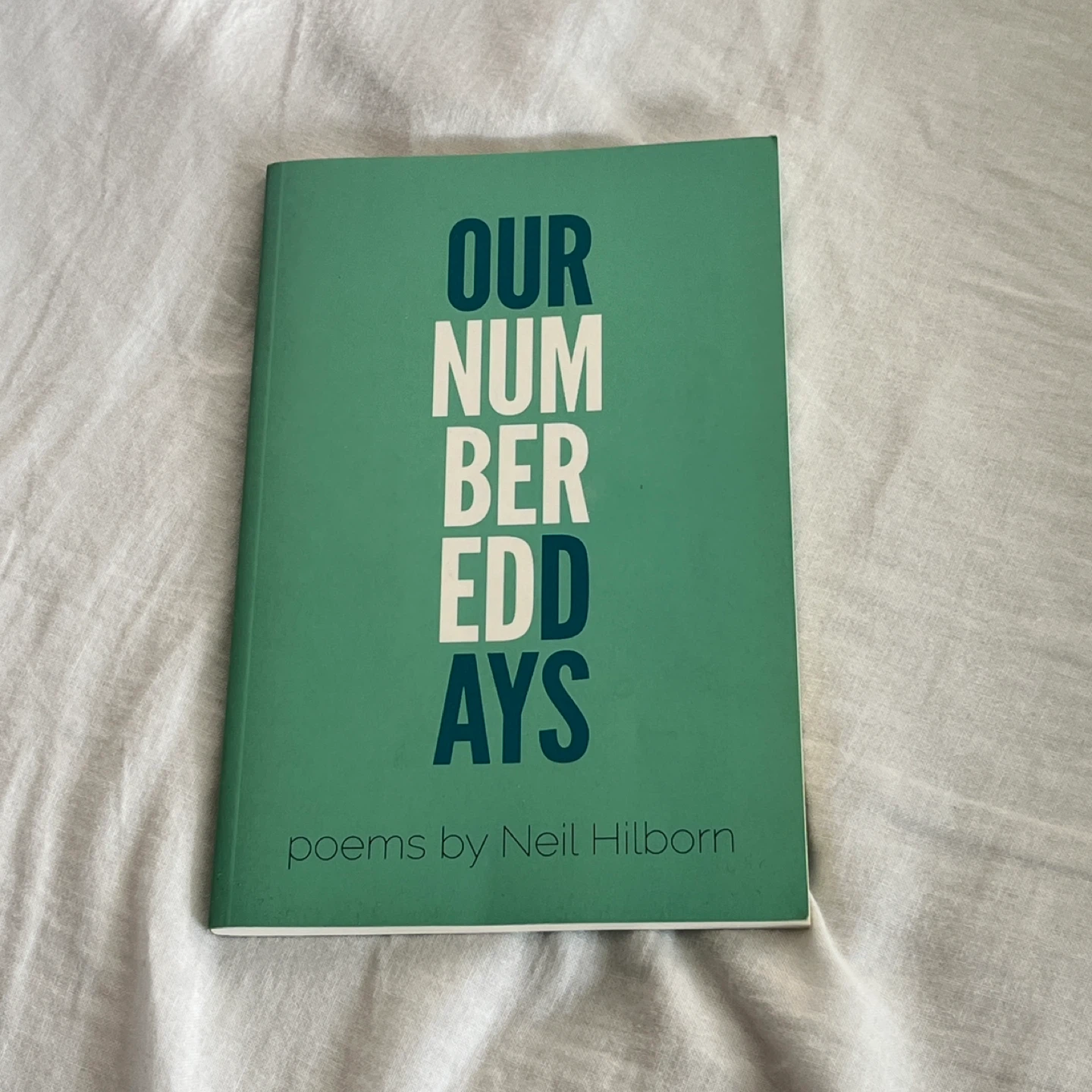 Our Numbered Days by Neil Hilborn Poetry