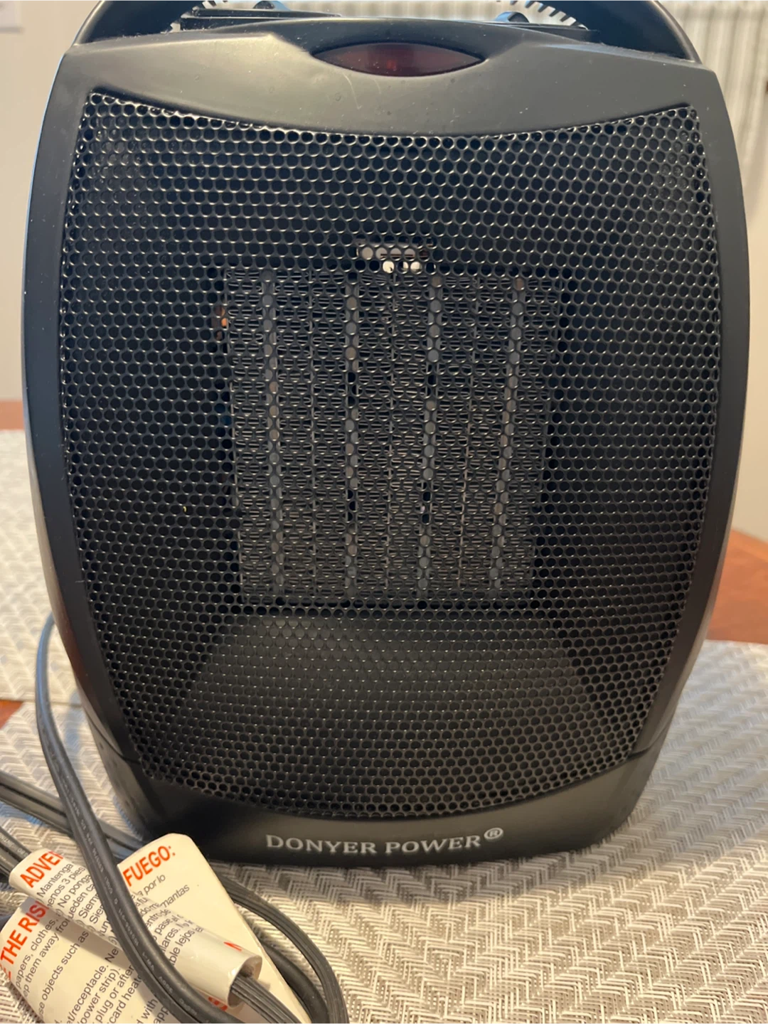 Donyer Power Personal Space Heater - Black - photo 2