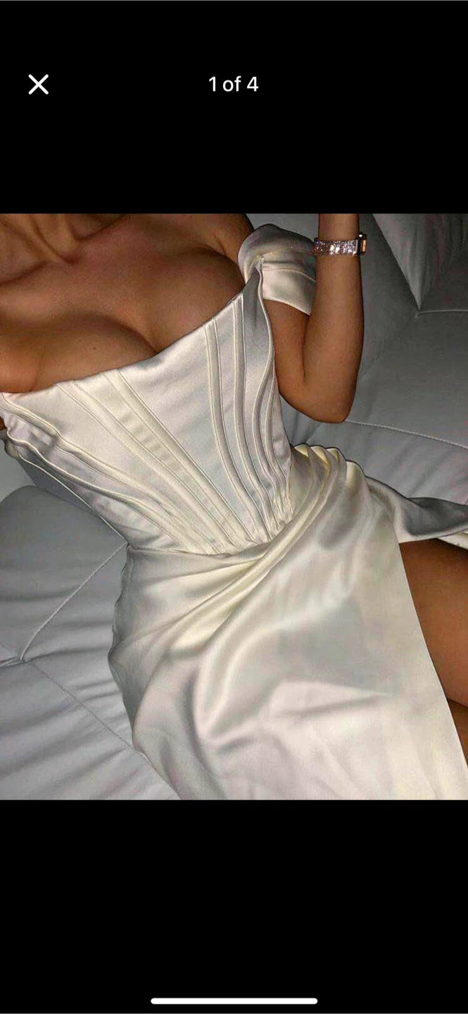 Bachelorette medium White Corset Dress - photo 2