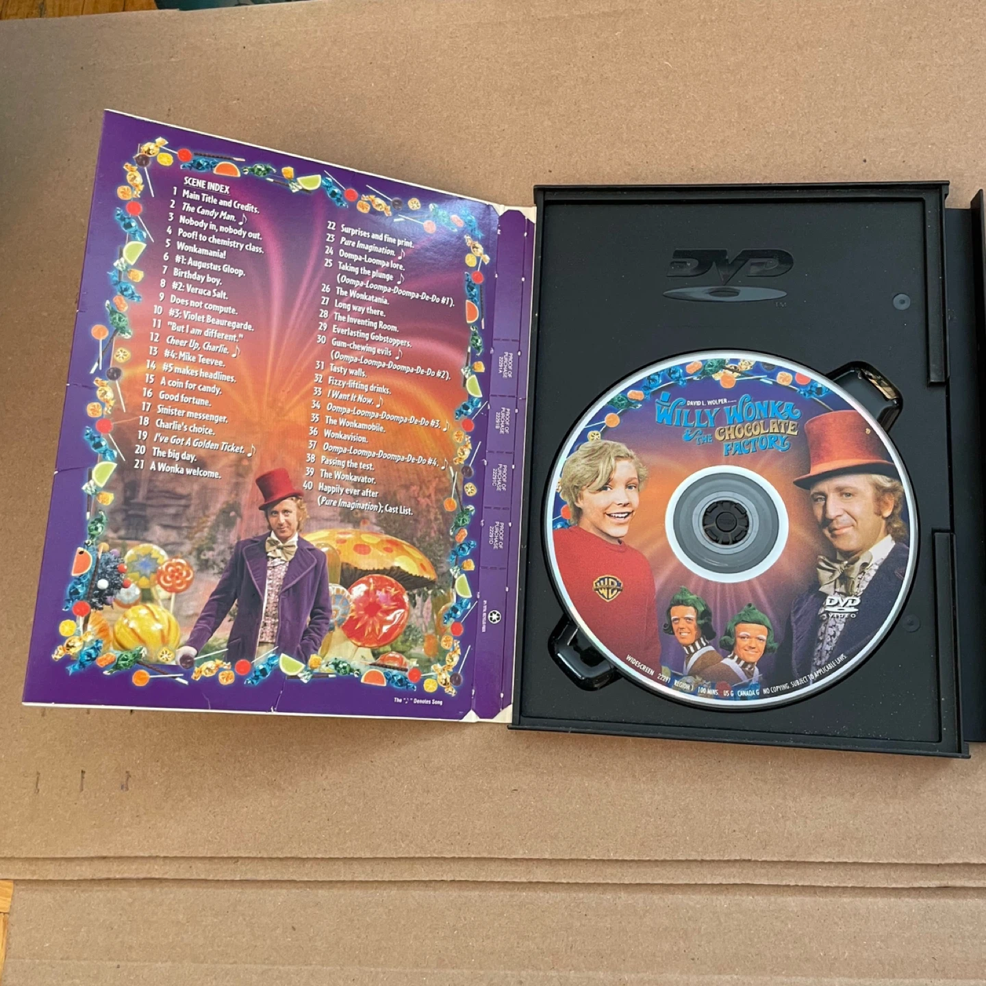 Willy Wonka & the Chocolate Factory DVD - photo 2