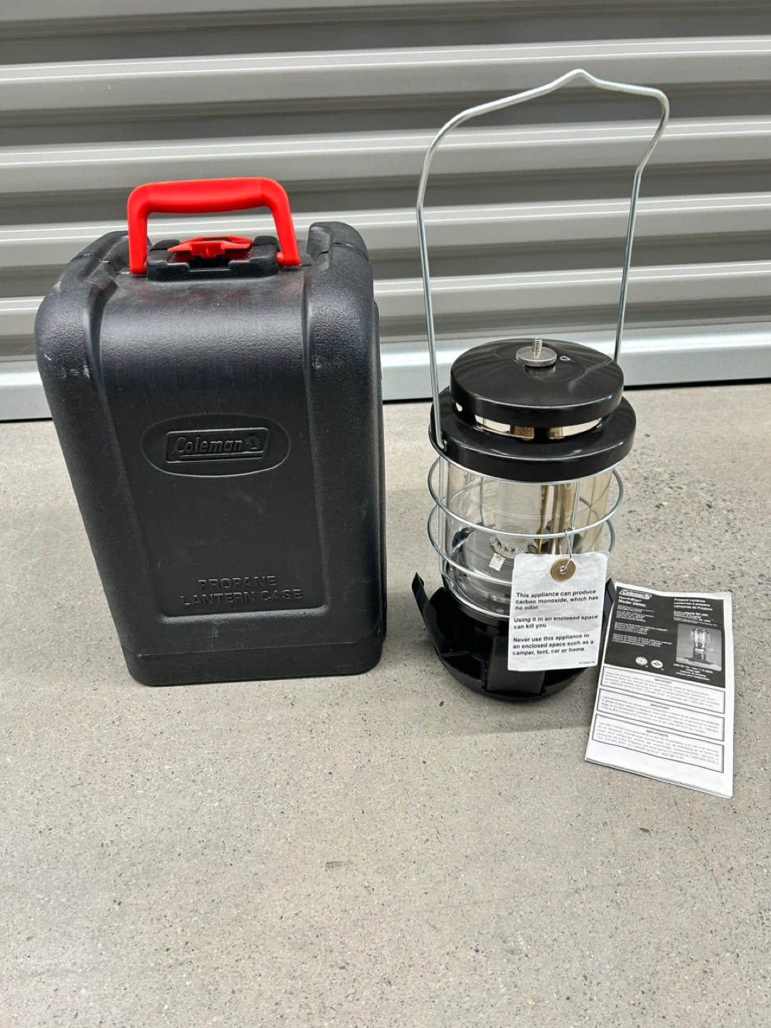 Coleman Propane Lantern with Case