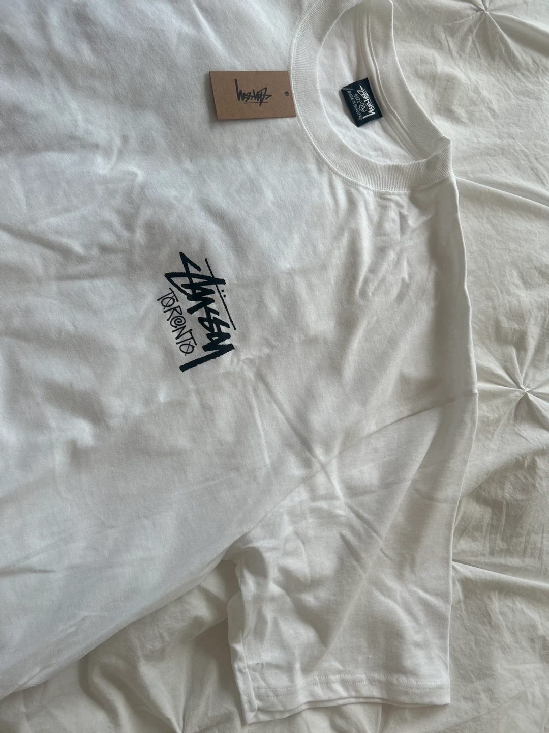 Stussy Toronto Tee White, Size XL