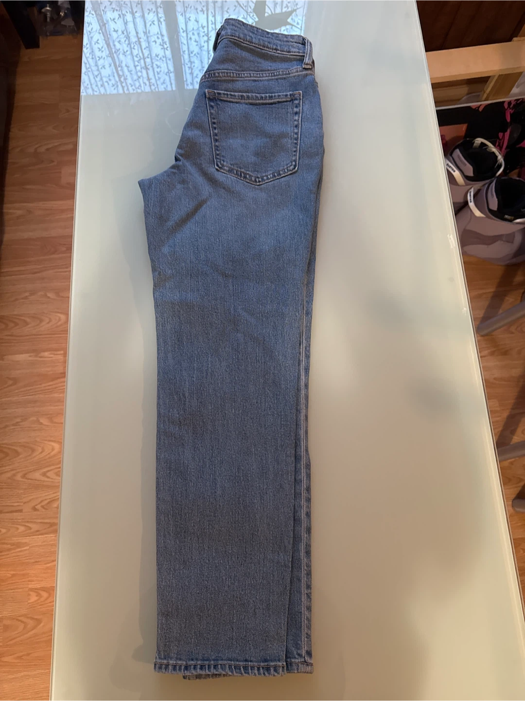New Old Navy OG Straight High Rise Jeans - Size 4 - photo 3
