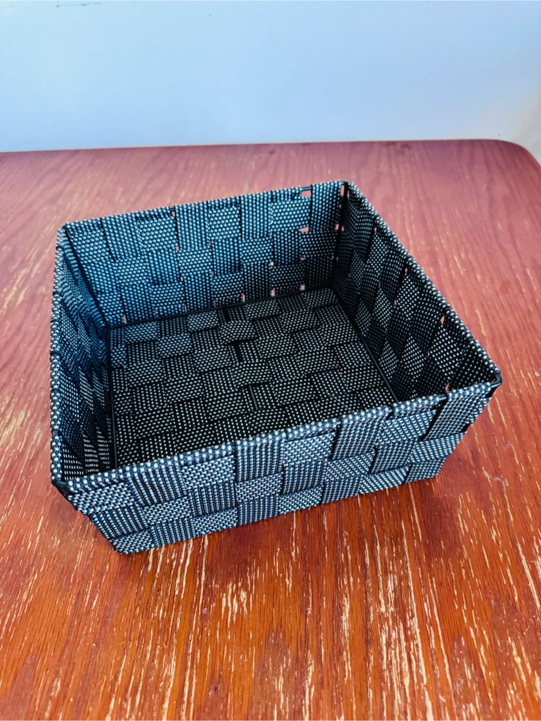 Woven Basket - Black & White - photo 3