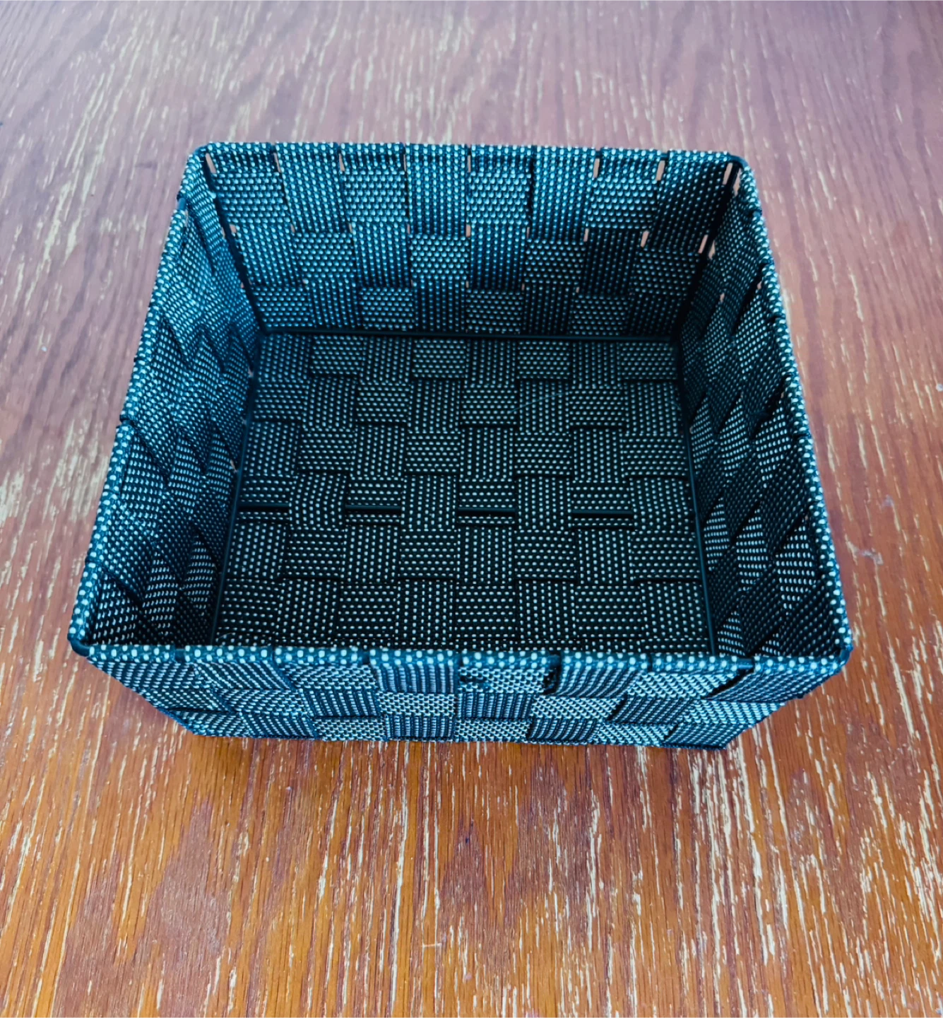 Woven Basket - Black & White