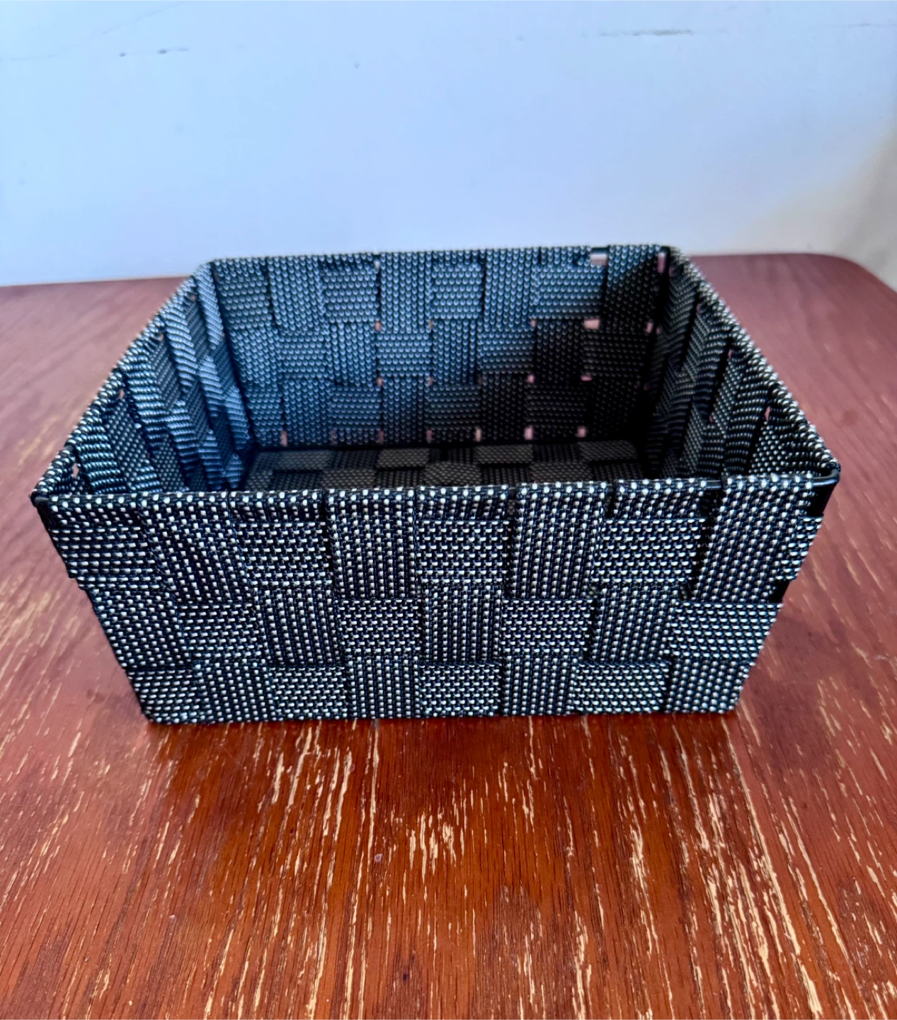 Woven Basket - Black & White - photo 2