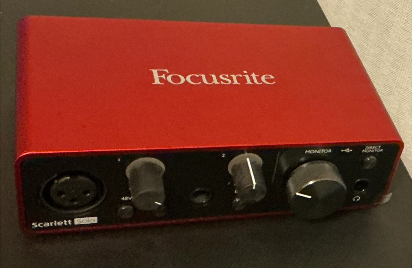 🥕Focusrite Scarlett Solo 3rd Gen USB Audio Interface - photo 3