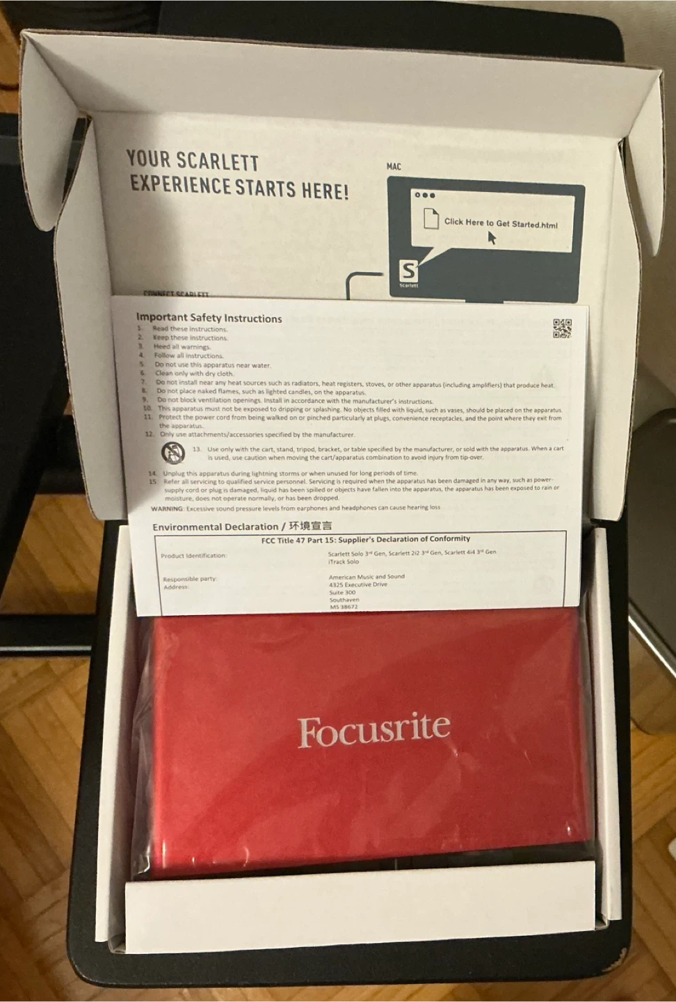 🥕Focusrite Scarlett Solo 3rd Gen USB Audio Interface - photo 2