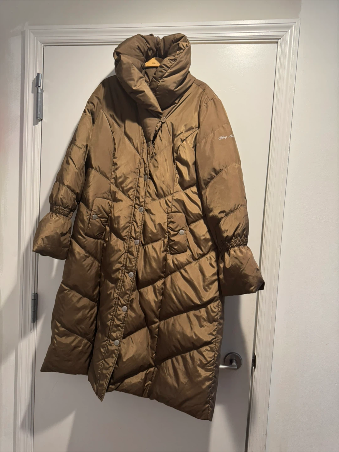DKNY Active Brown Puffer Coat - Size XL - photo 5