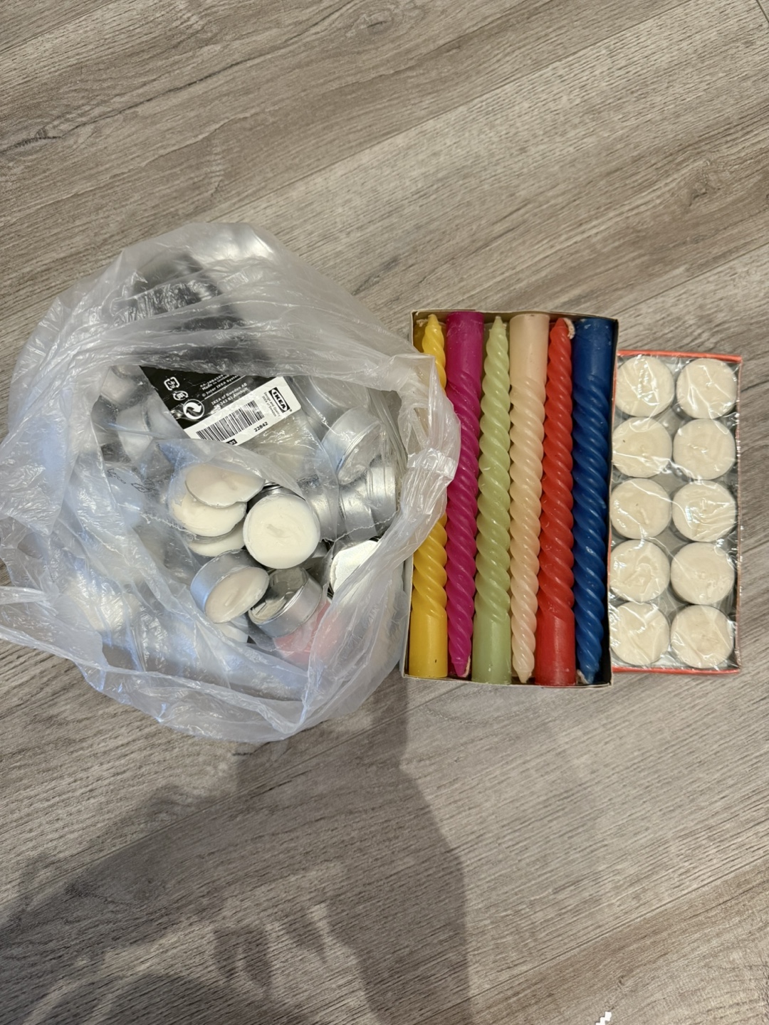 IKEA Tea Lights & Twist Candles