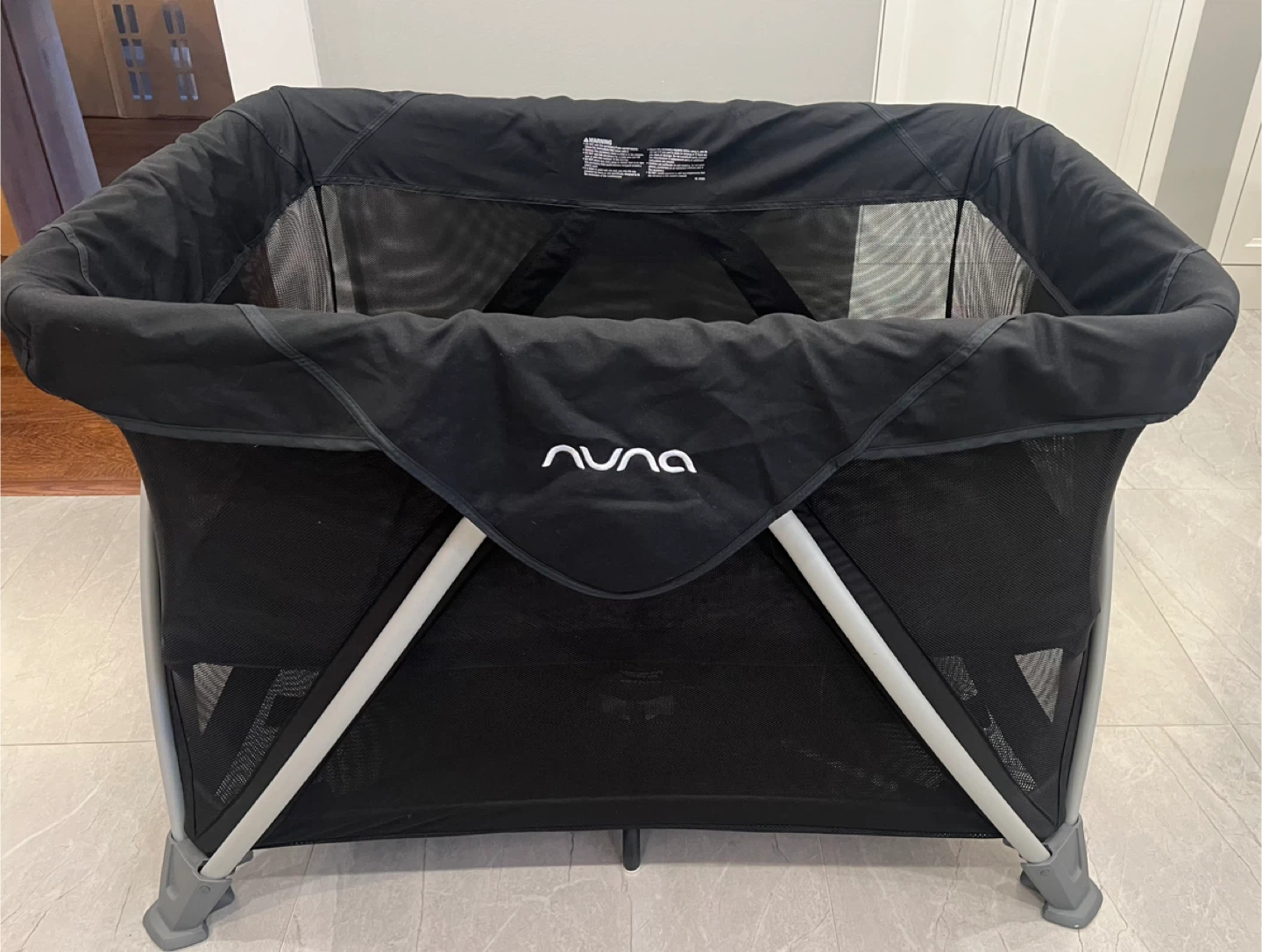Nuna Sena Aire Travel Crib and changer- Black - photo 4