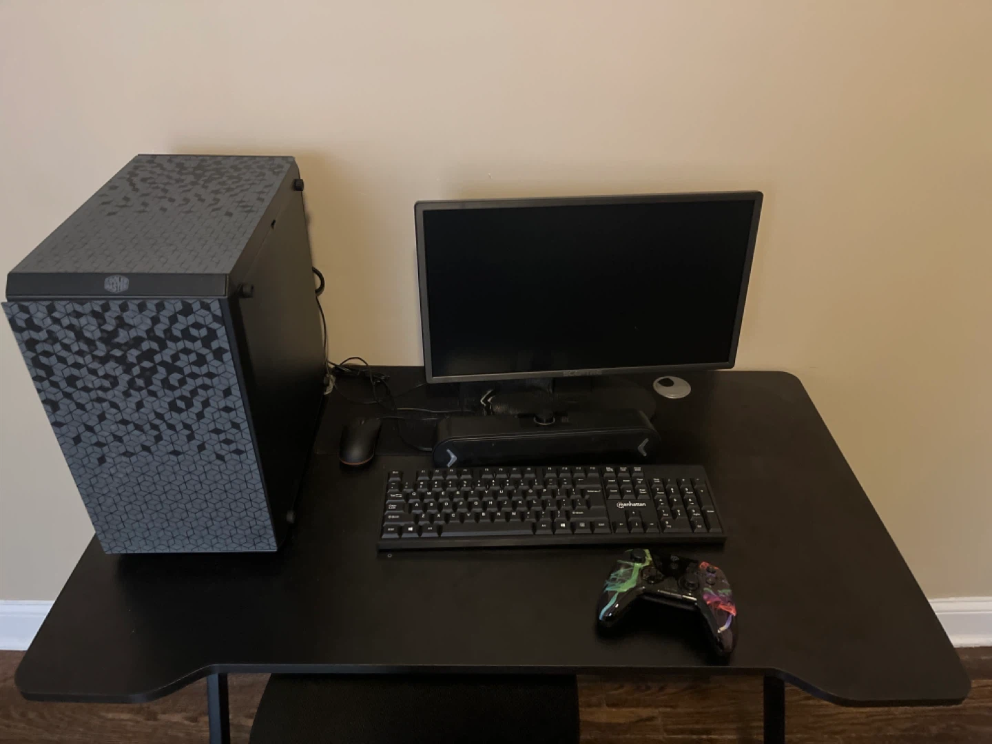 Gaming PC, Monitor, Keyboard, and Accessories