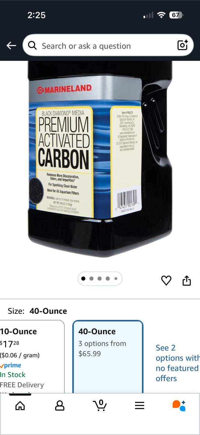 Marineland Premium Activated Carbon, 40 oz - photo 2