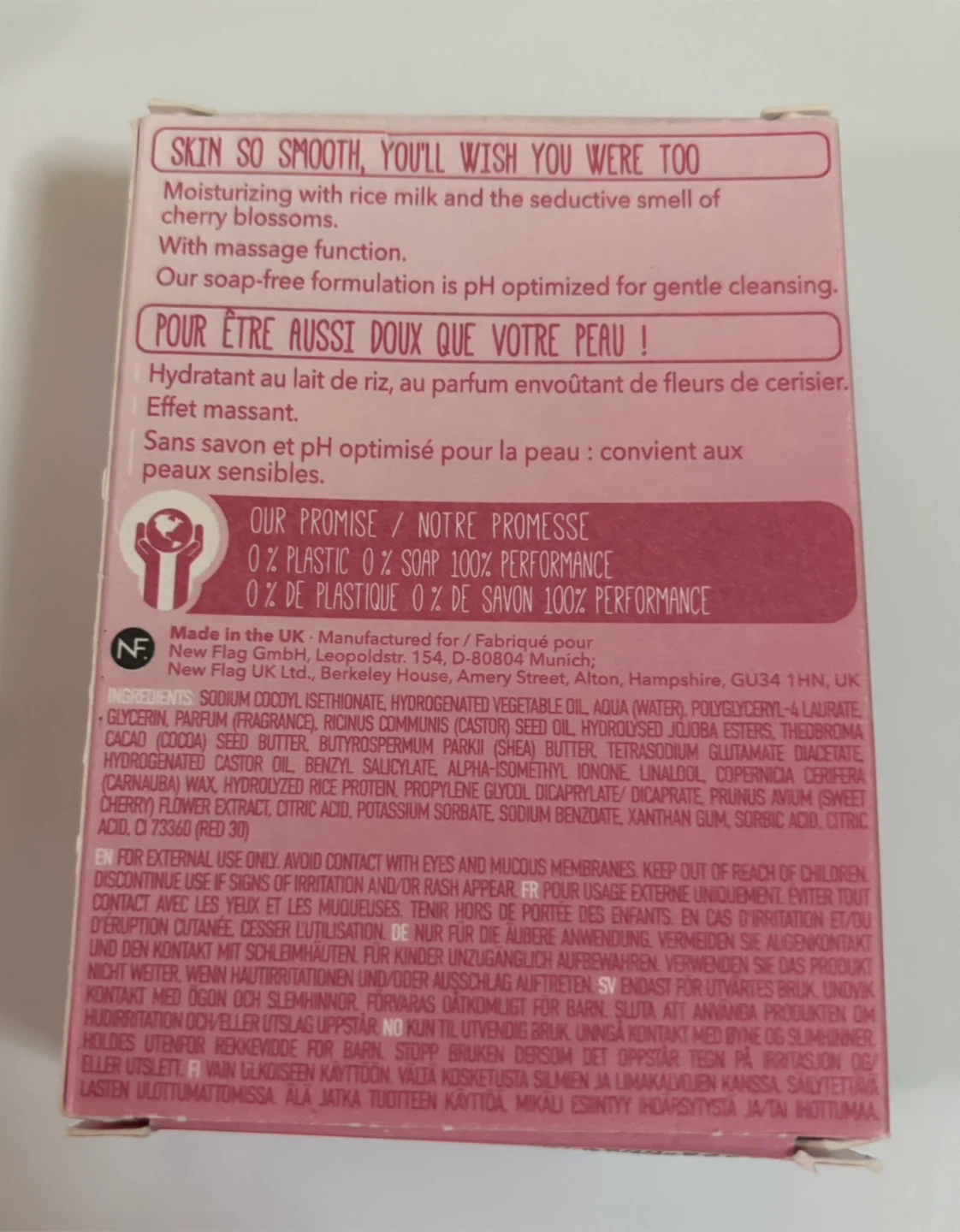 New-FOAMIE Shower Body Bar - Cherry Blossom - photo 2