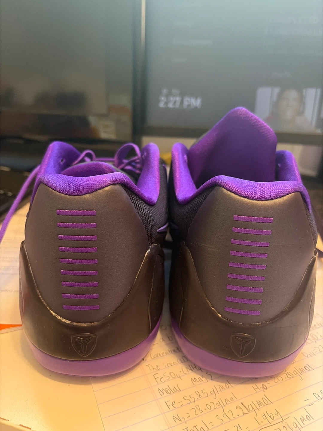 Kobe 9 purple dynasty size 11.5 NEW - photo 3