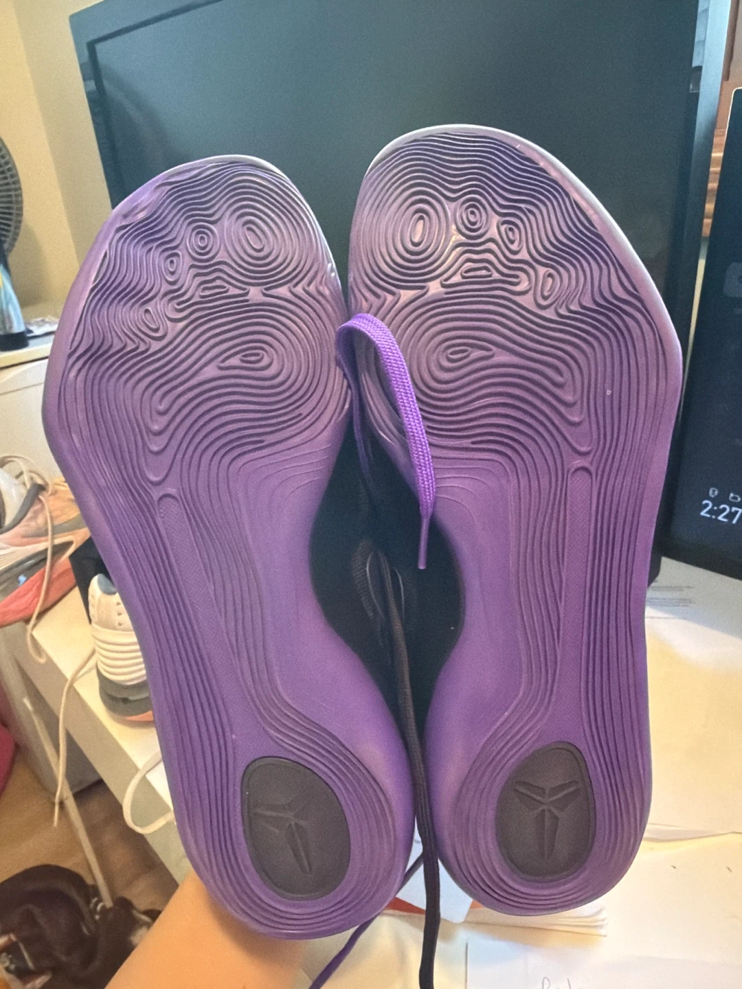 Kobe 9 purple dynasty size 11.5 NEW - photo 4