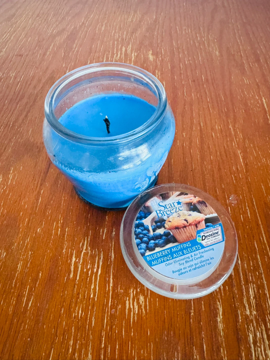 Star Breeze Blueberry Muffins Scented Candle