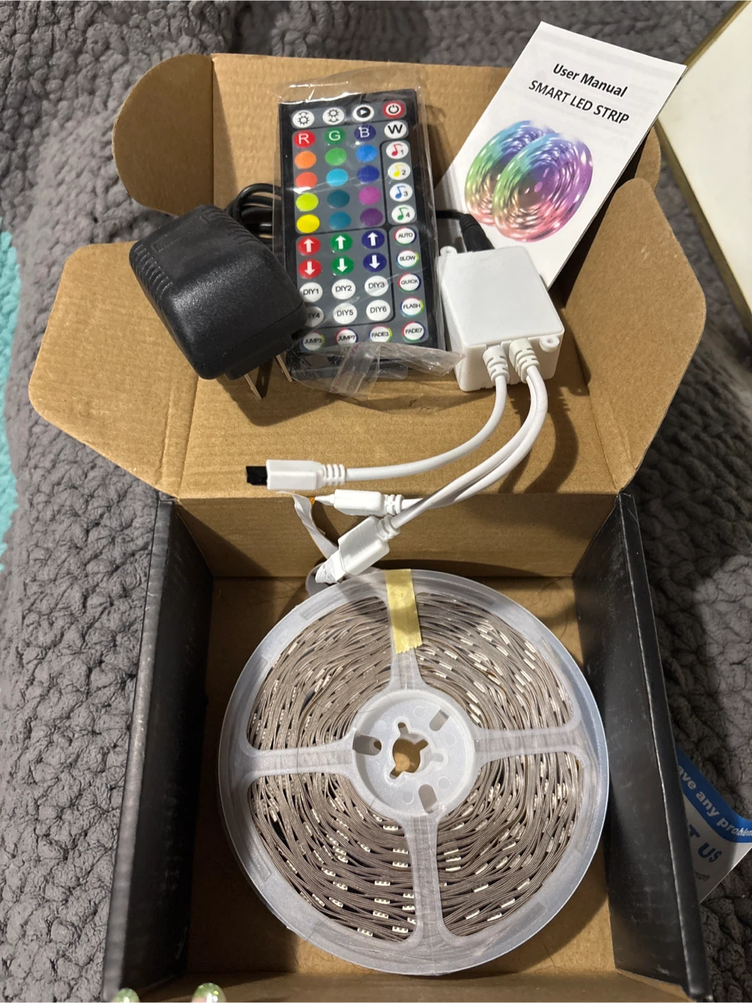 Lsstar Smart LED Strip Light, RGB, Dimmable, New in Box - photo 2
