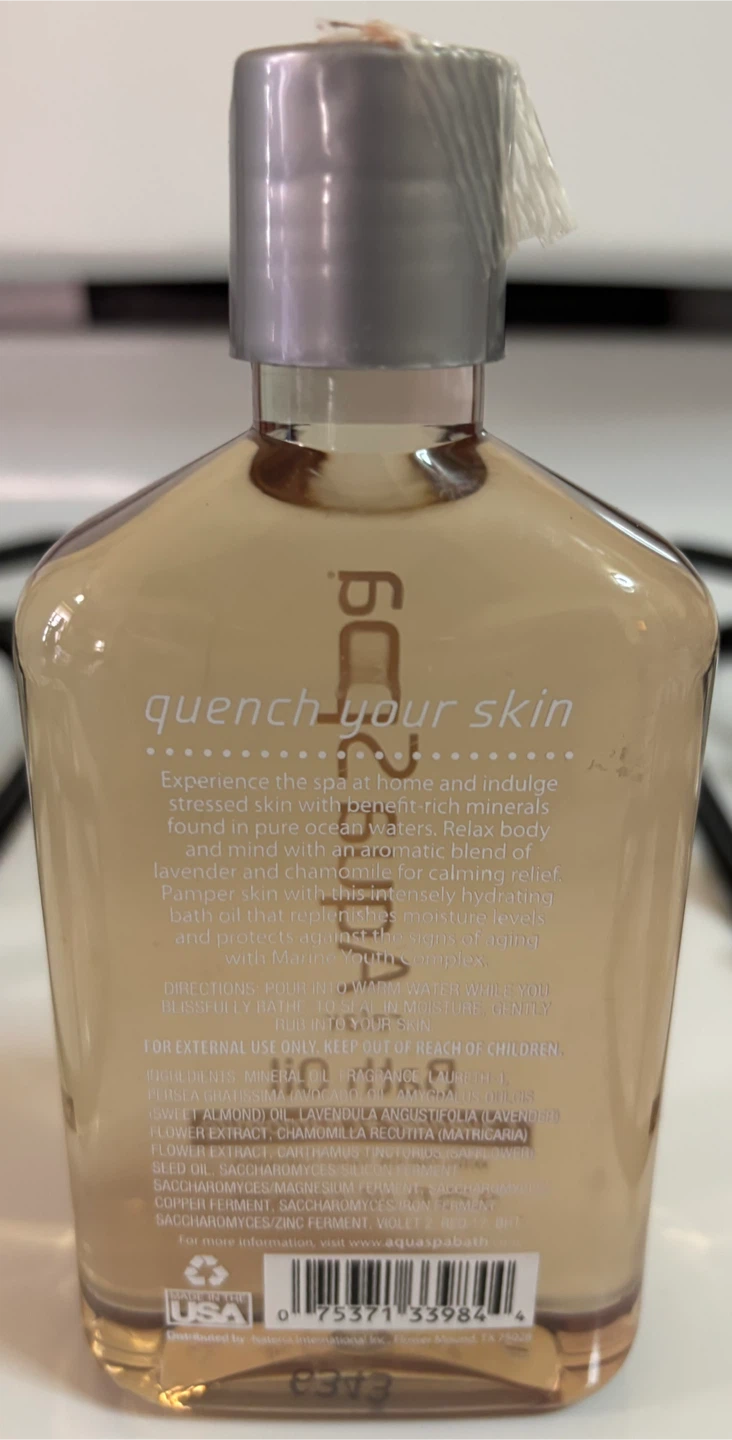 NEW-Aqua Spa Quench Your Skin Bath Oil - photo 2