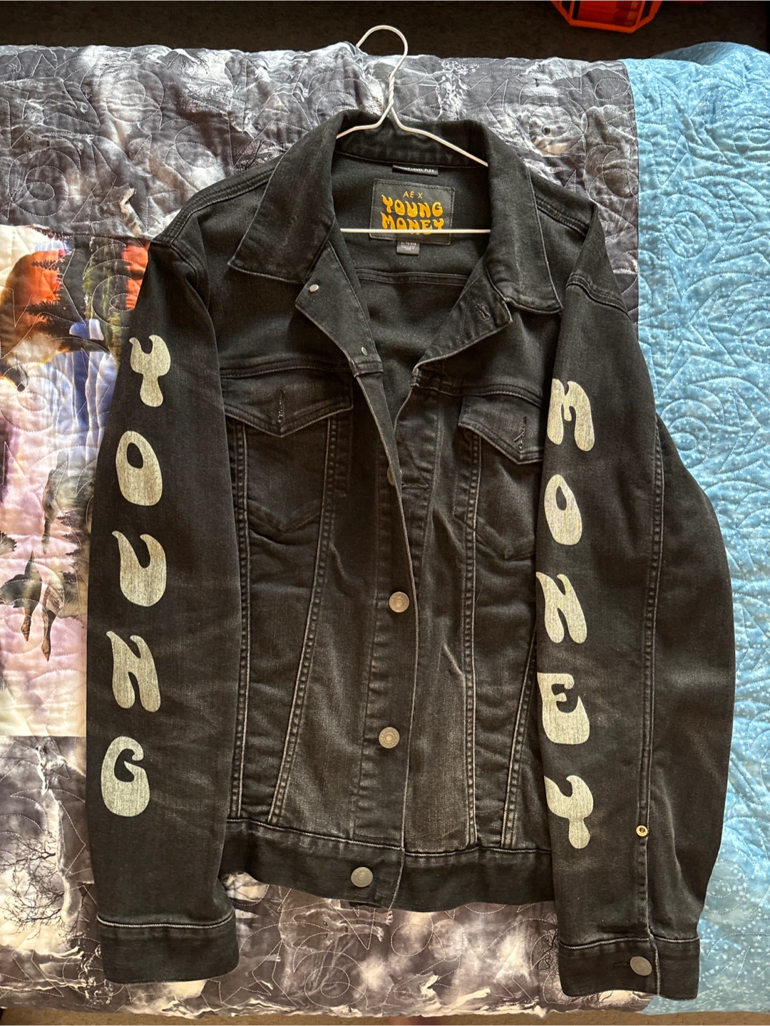 AFX Young Money Black Denim Jacket