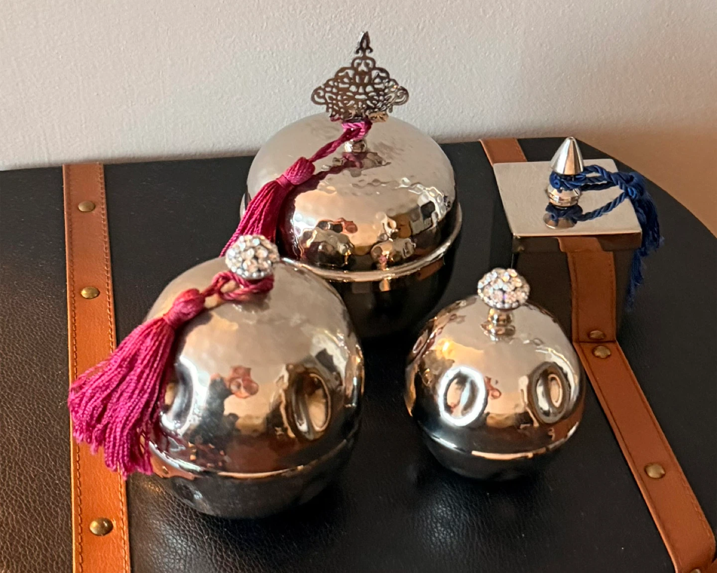 Decorative Silver Bowls - Set of 3🏆