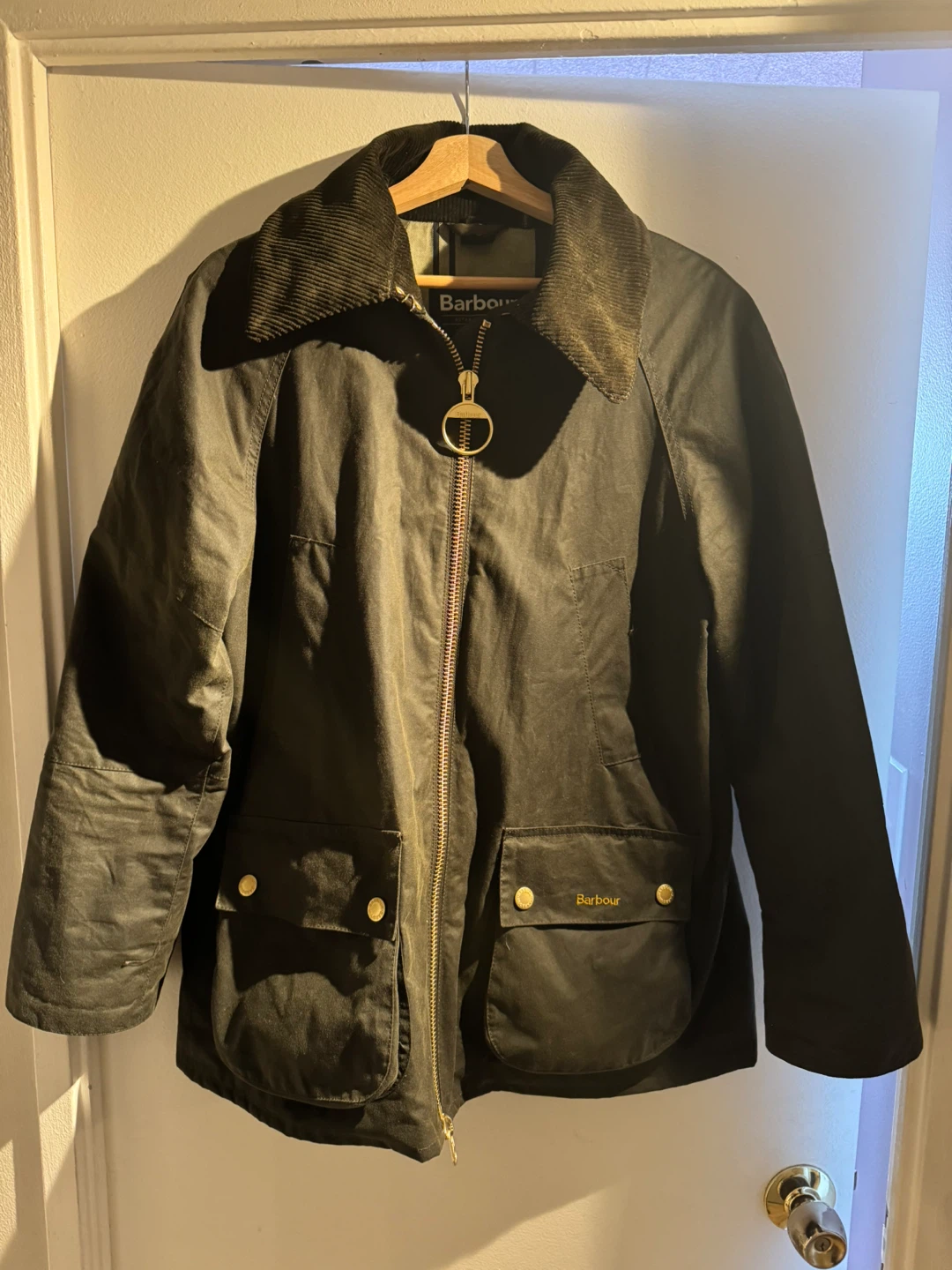 Barbour Allerston Wax Jacket - Size 12 (US 8)