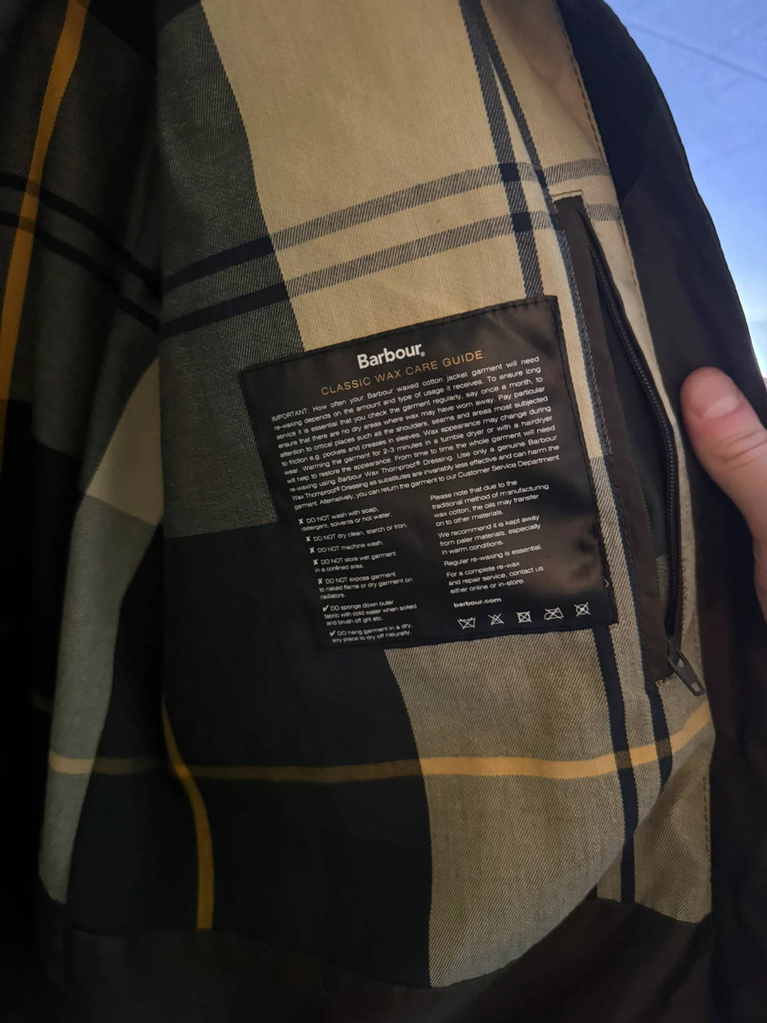 Barbour Allerston Wax Jacket - Size 12 (US 8) - photo 4