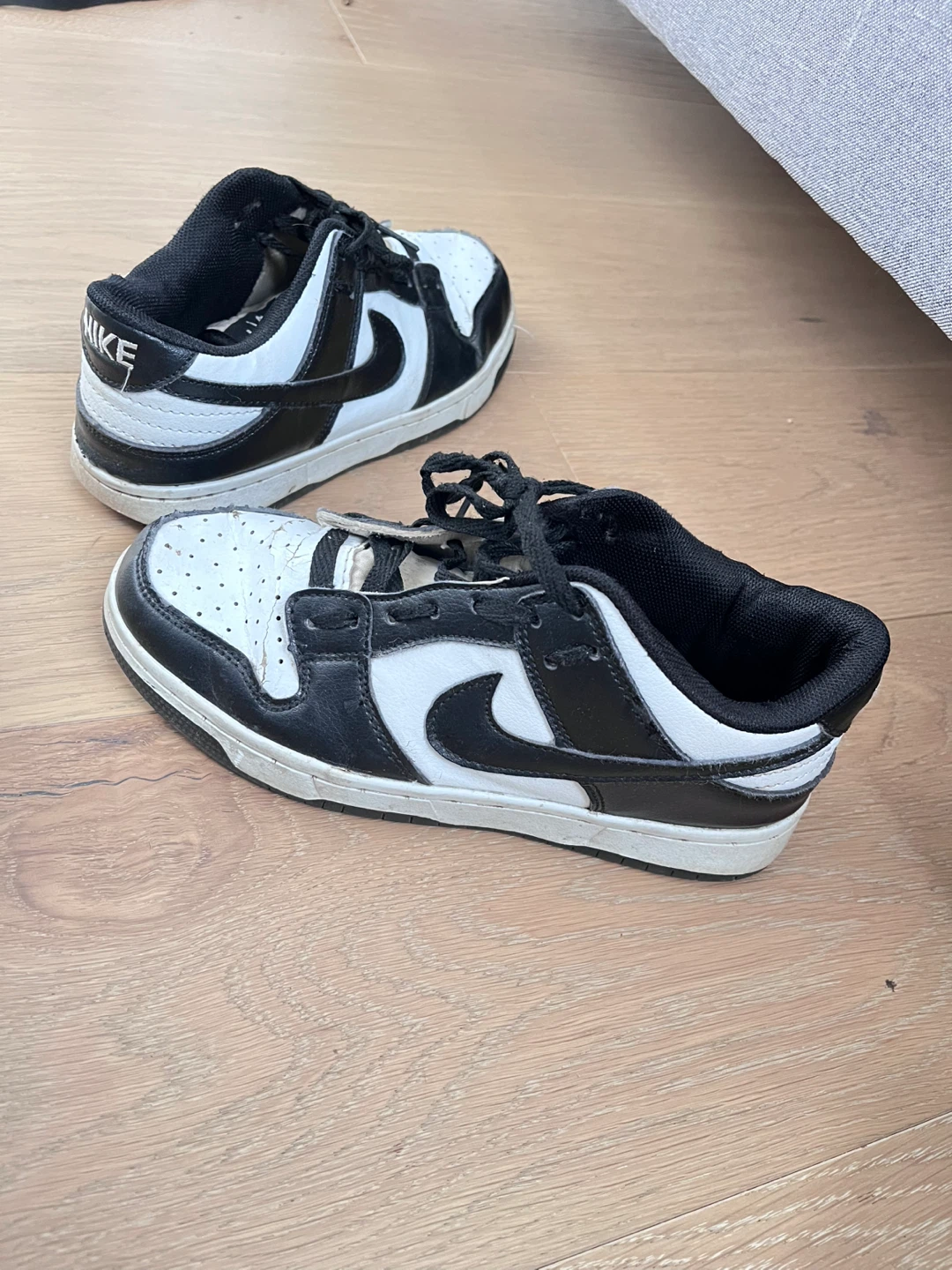 Nike Dunk Low Black White Shoes - photo 2