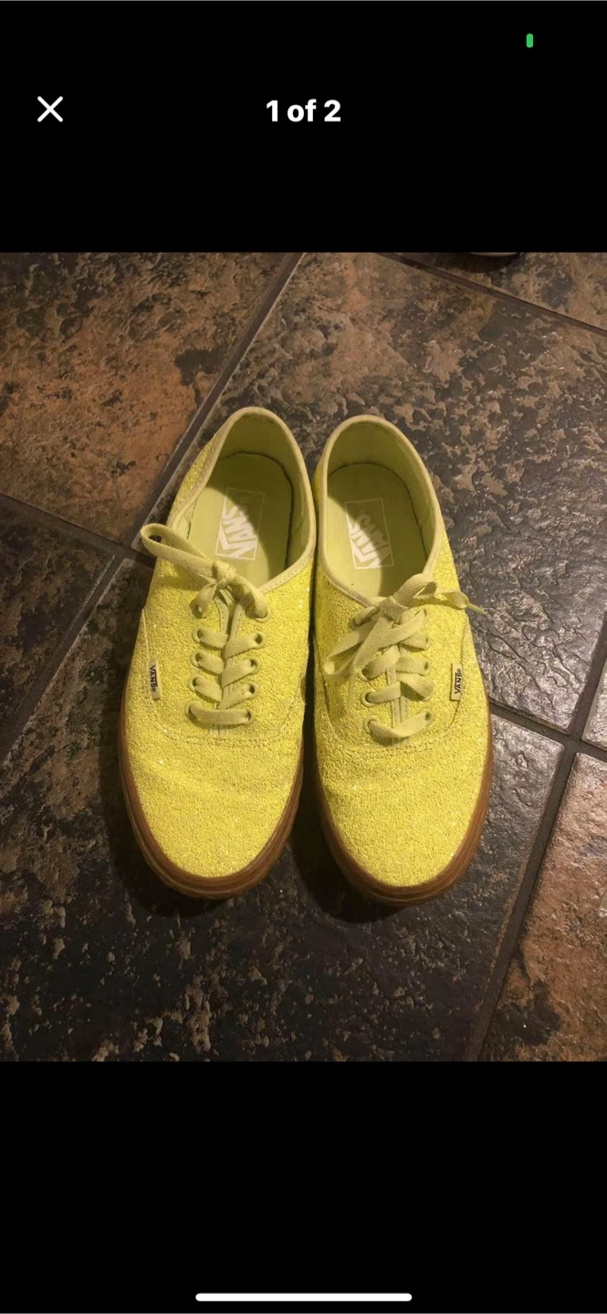 Vans Authentic Yellow Sneakers