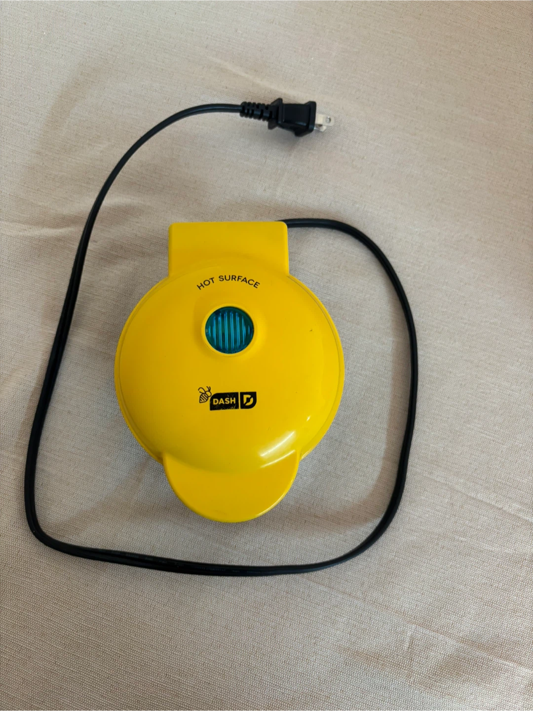 DASH Mini Waffle Maker - Yellow
