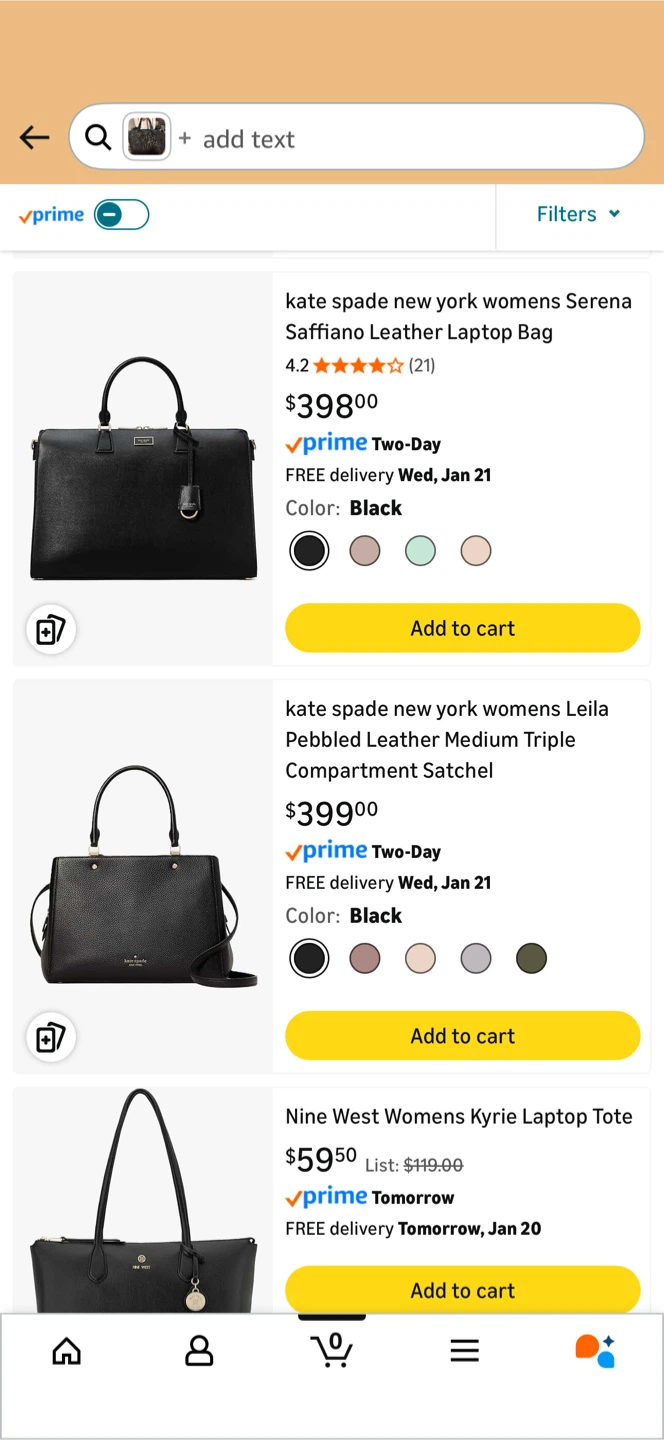 Kate Spade Serena Saffiano Leather Laptop Bag