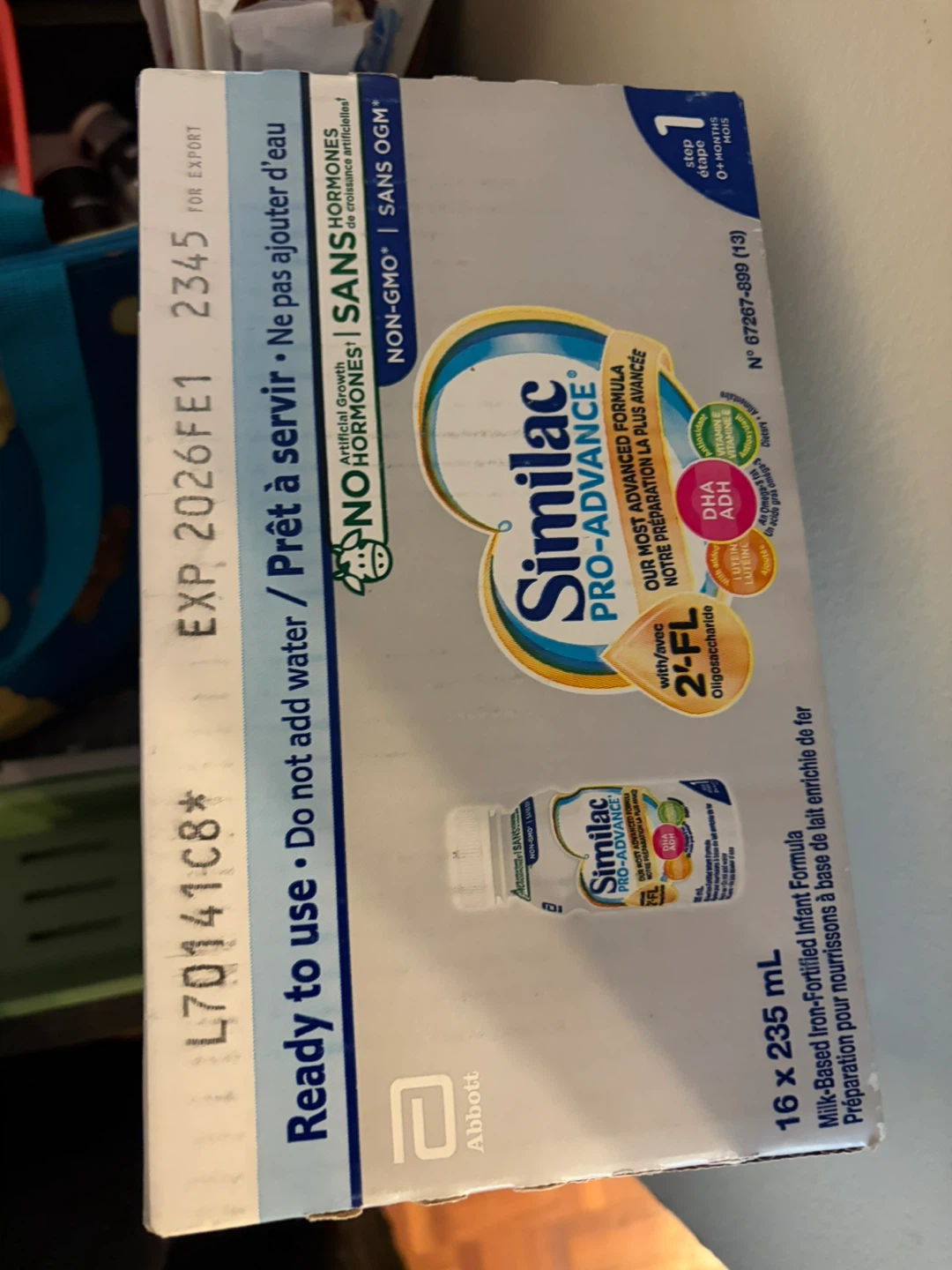Free🍼👶Similac Formula (16x235ml) 🥕