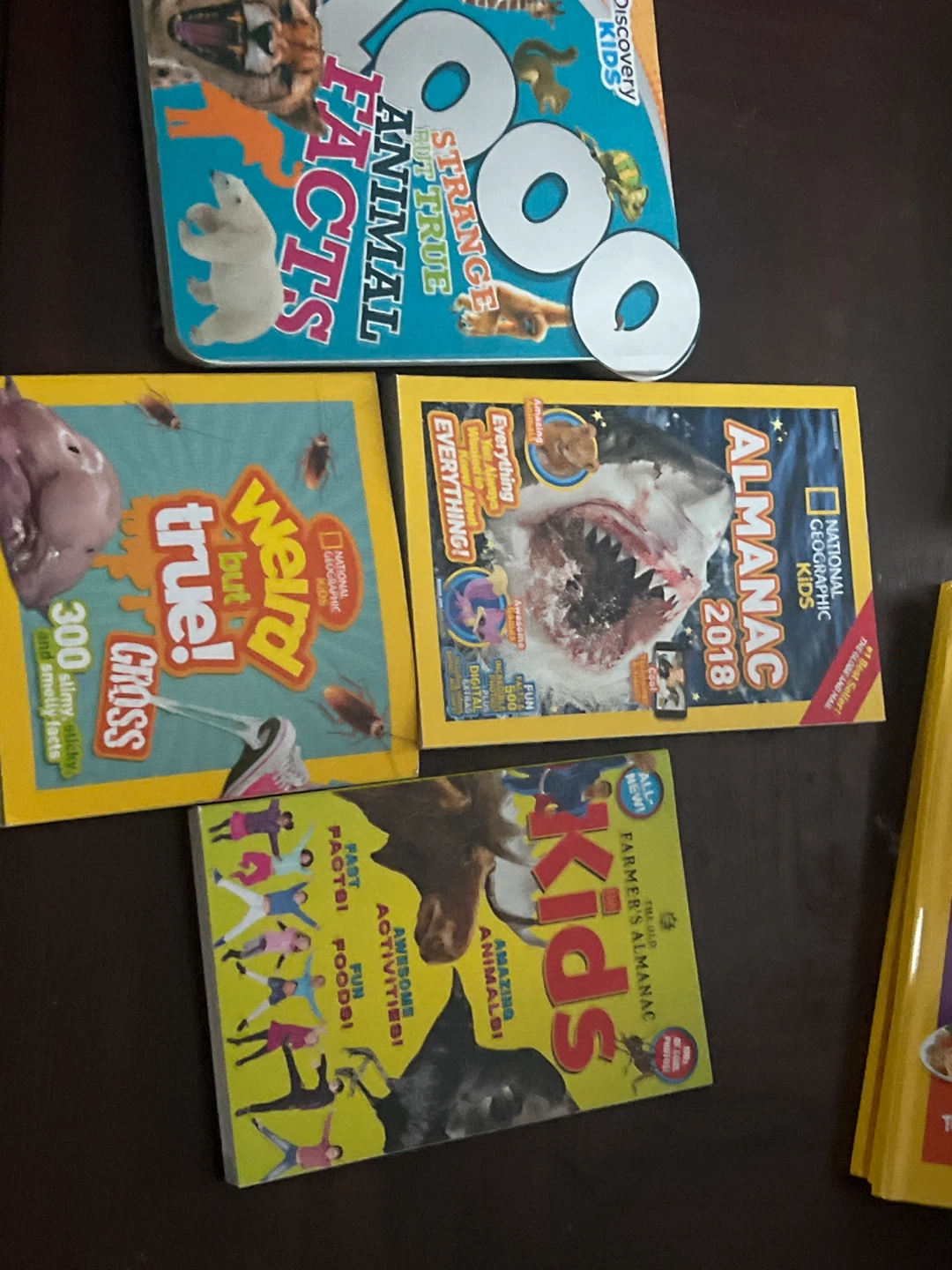 Kids' Almanac & Animal Facts Books