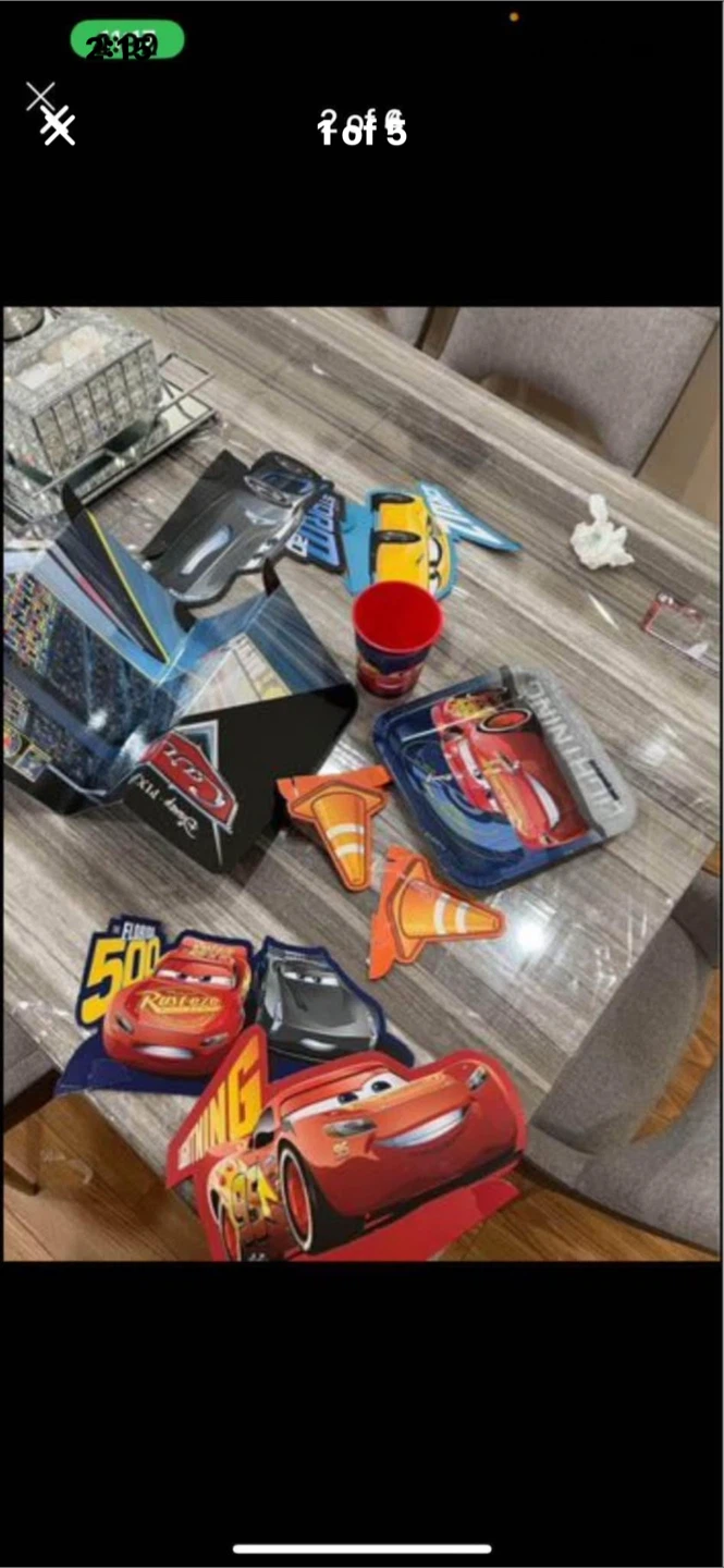 Disney Pixar Cars Birthday Party Supplies