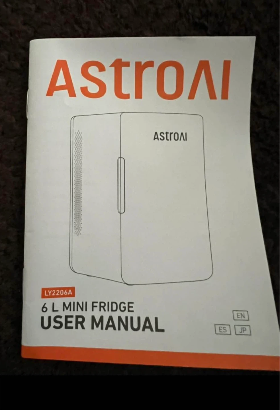 AstroAl 6L Mini Fridge in black 🥕 - photo 3