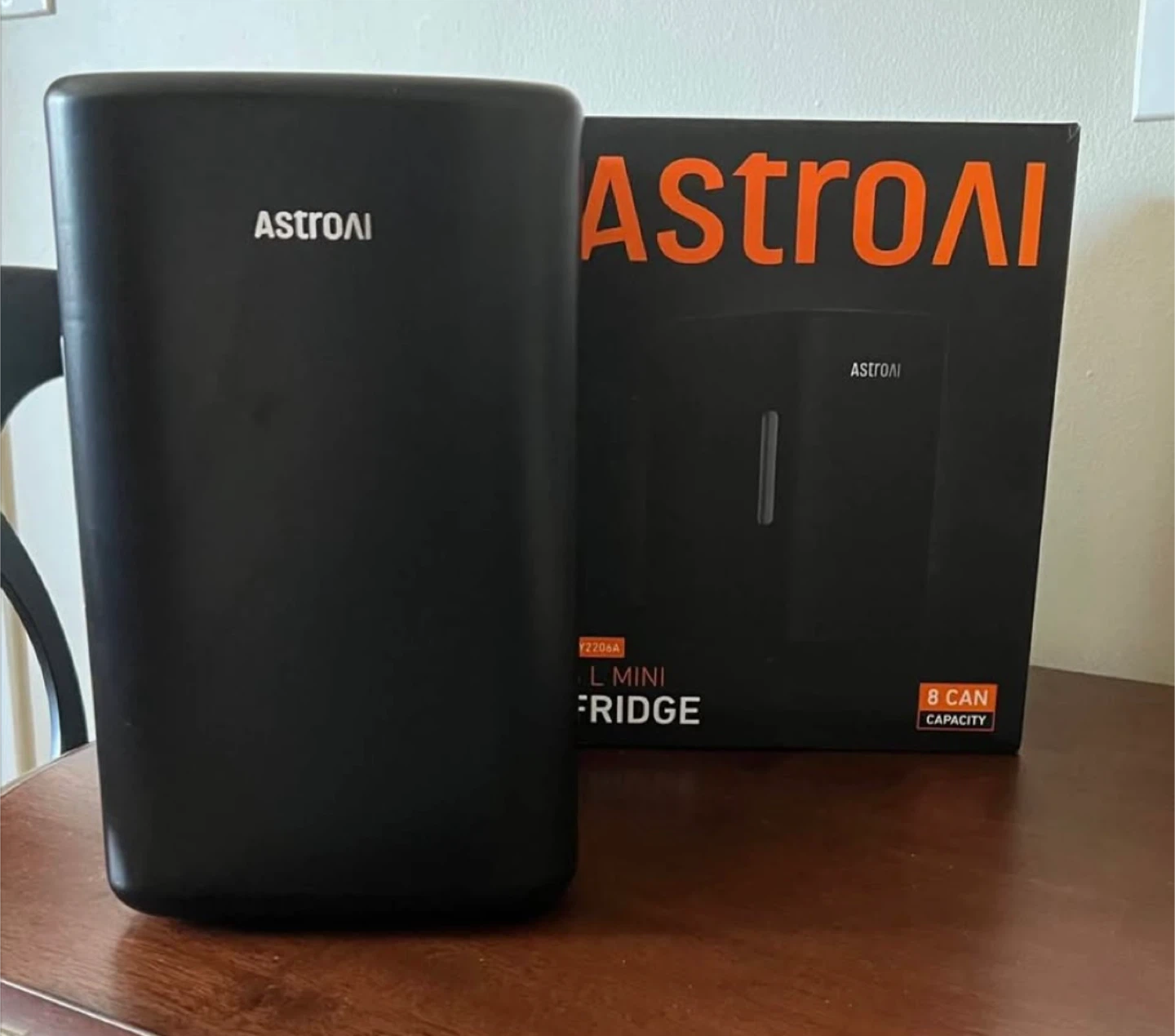 AstroAl 6L Mini Fridge in black 🥕