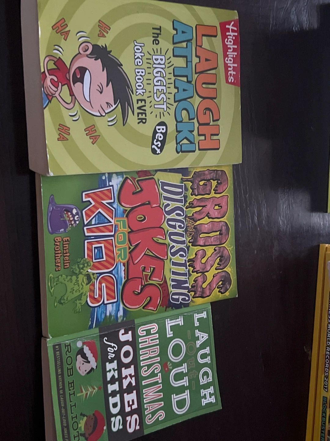 Laugh Attack! & Jokes for Kids Book Lot