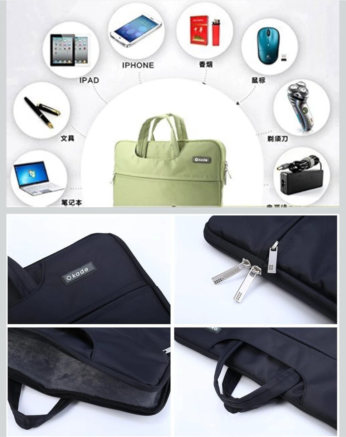 Premium Quality Waterproof, Shock Absorber & Spacious Laptop Bag - photo 4