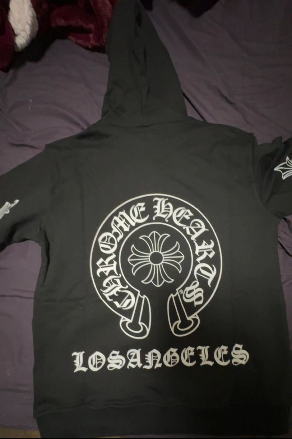 Chrome Hearts Black Hoodie - photo 2