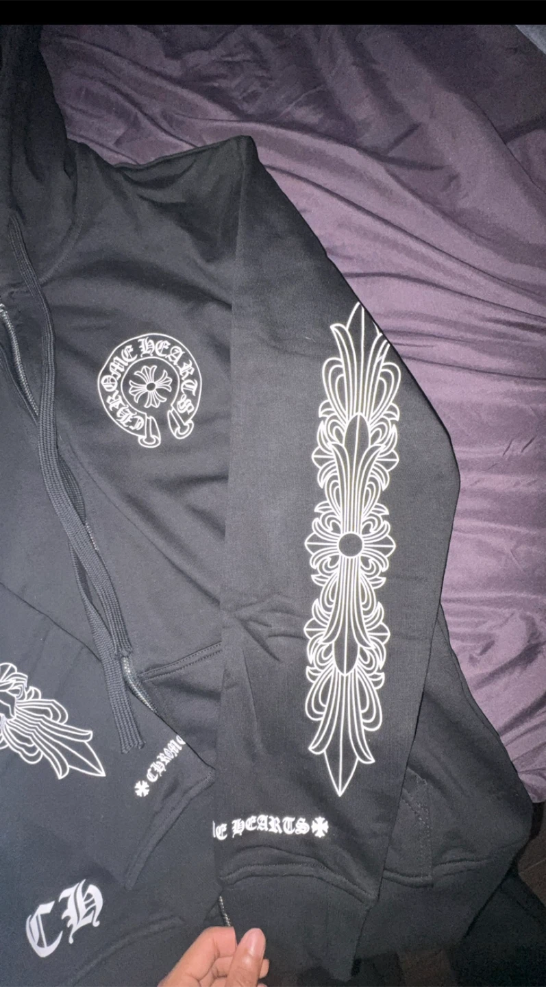 Chrome Hearts Black Hoodie