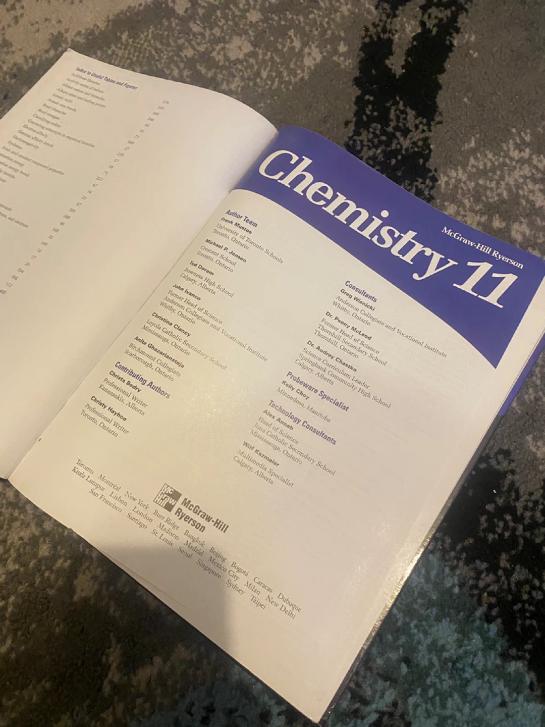 Chemistry 11 Textbook - McGraw-Hill Ryerson - photo 3