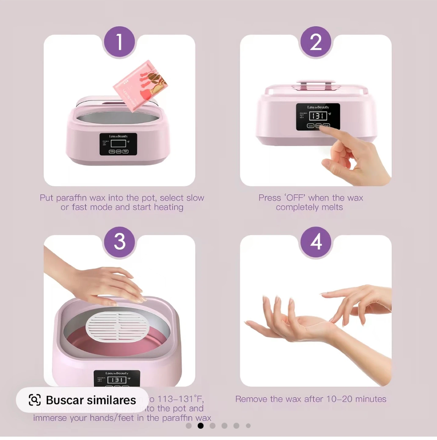 EasyinBeauty Paraffin Wax Heating Pot - photo 5