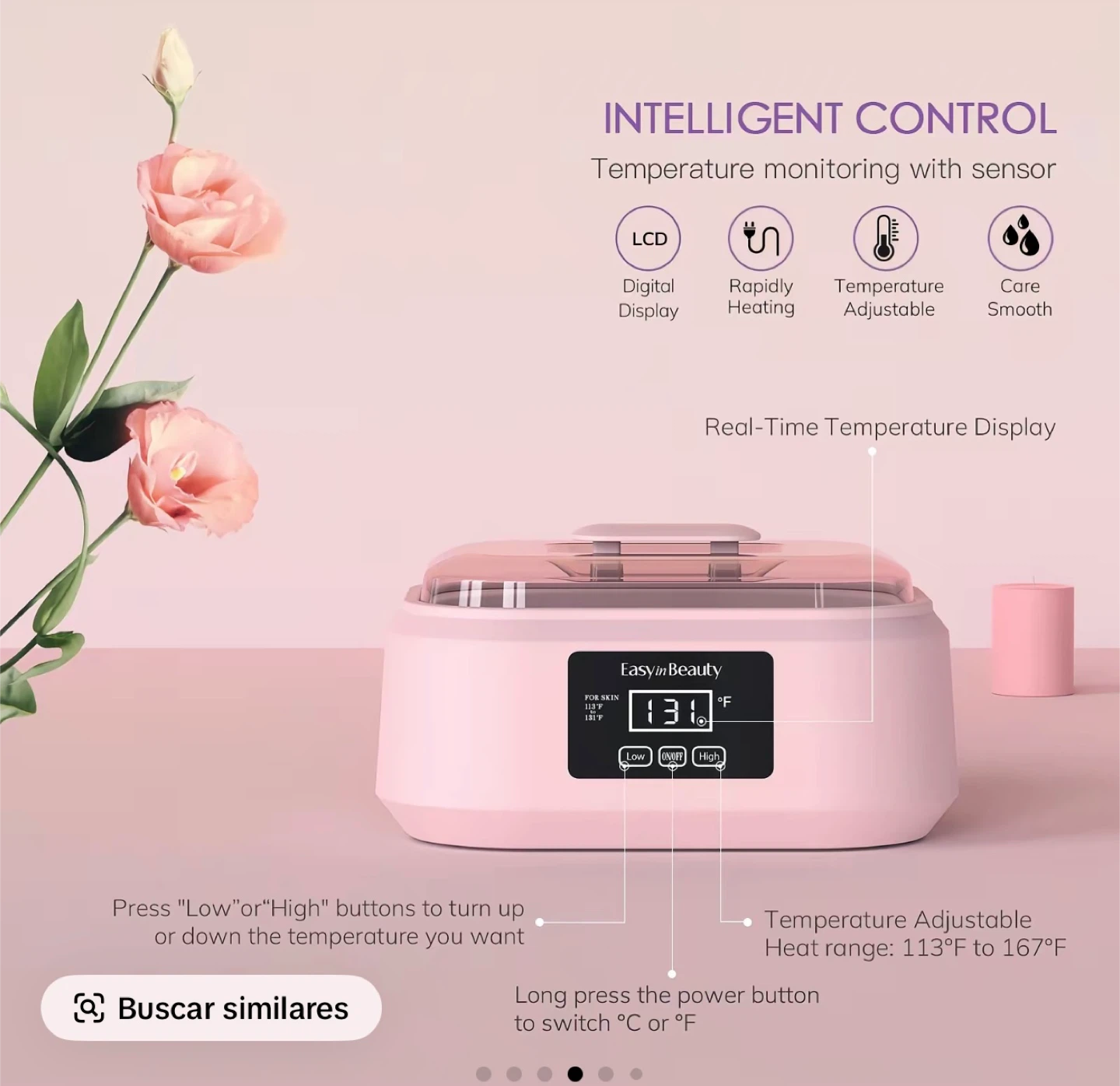 EasyinBeauty Paraffin Wax Heating Pot - photo 3